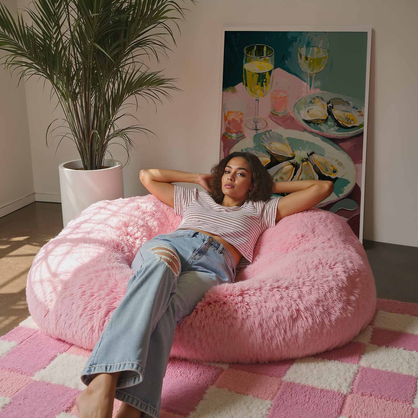 Elegante Oester Avond Poster-WallArtistic