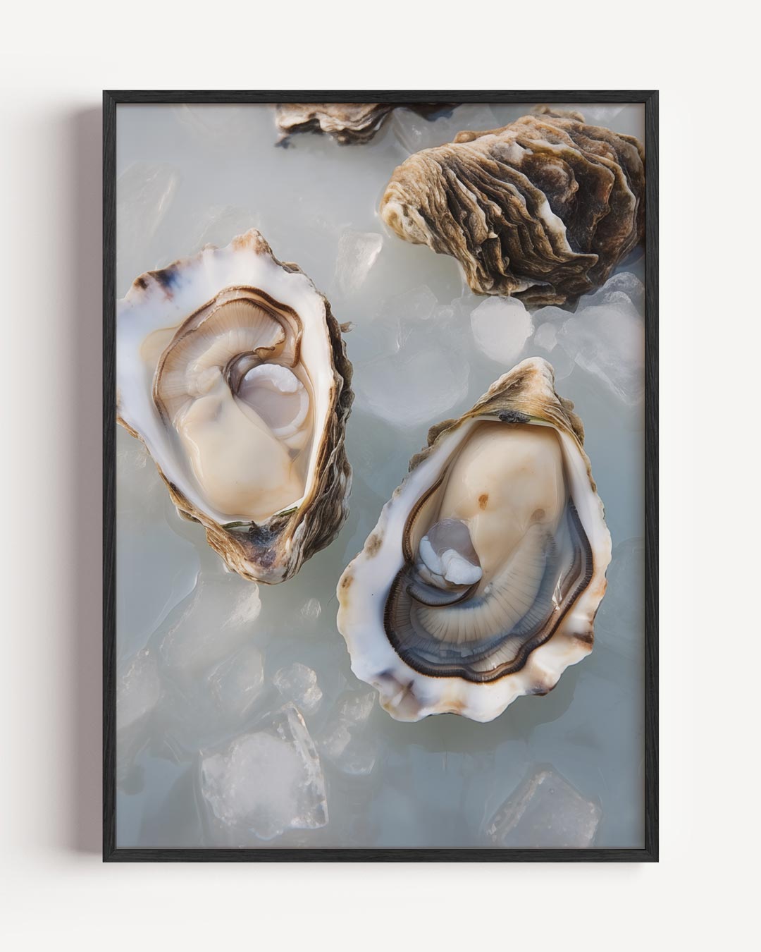 Stijlvolle Oesterposter-WallArtistic