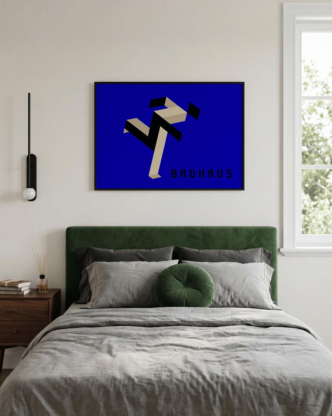 Dynamische vormstructuur Poster
