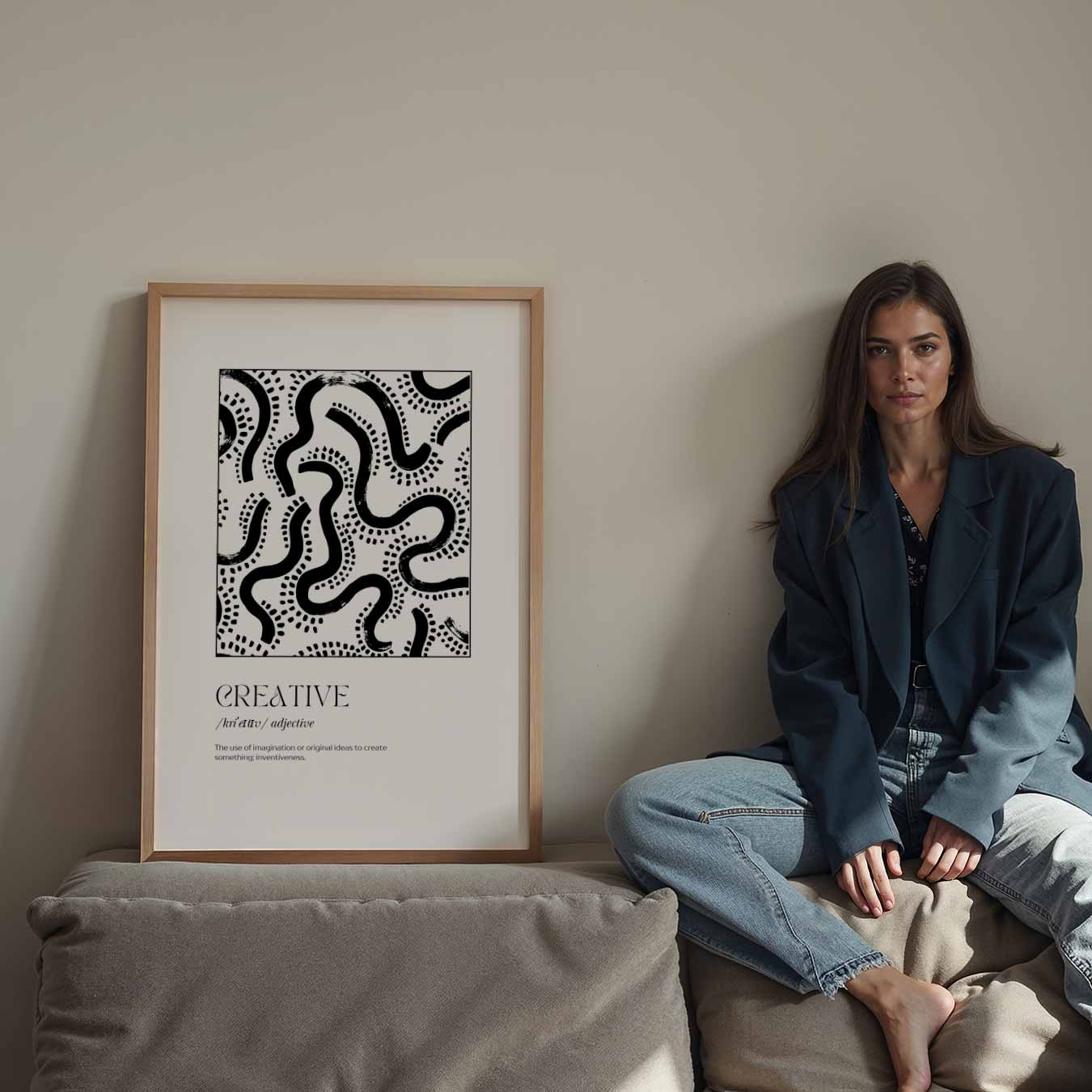 Creatieve Inspiratie Poster
