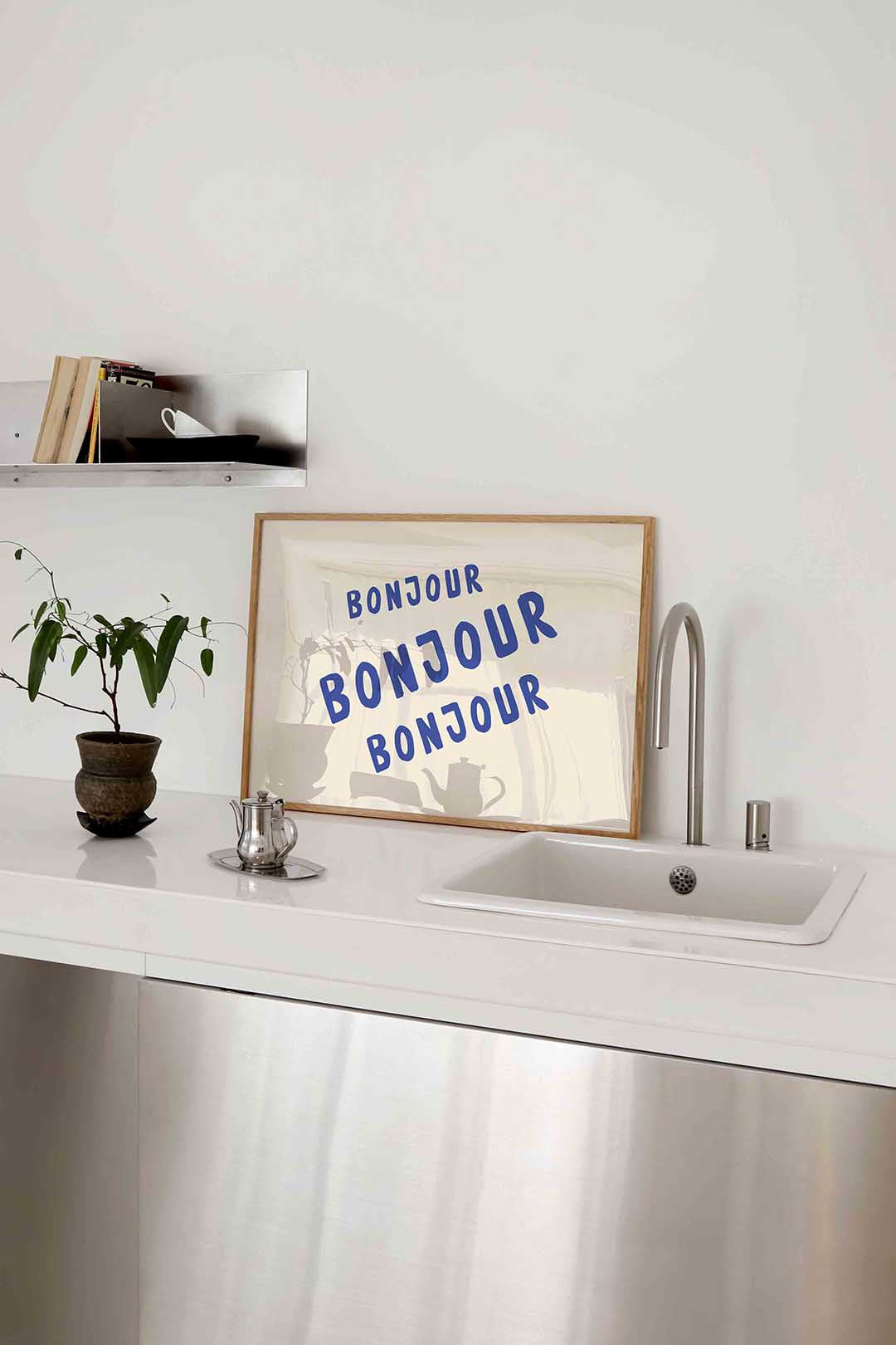Bonjour herhaling Poster