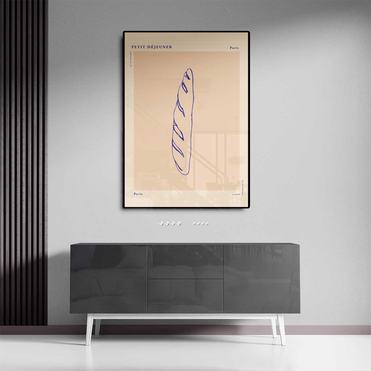 Bijzonder Ontbijt in Parijs Kunstwerk-canvas-dibond-plexiglas-wanddecoratie-WallArtistic