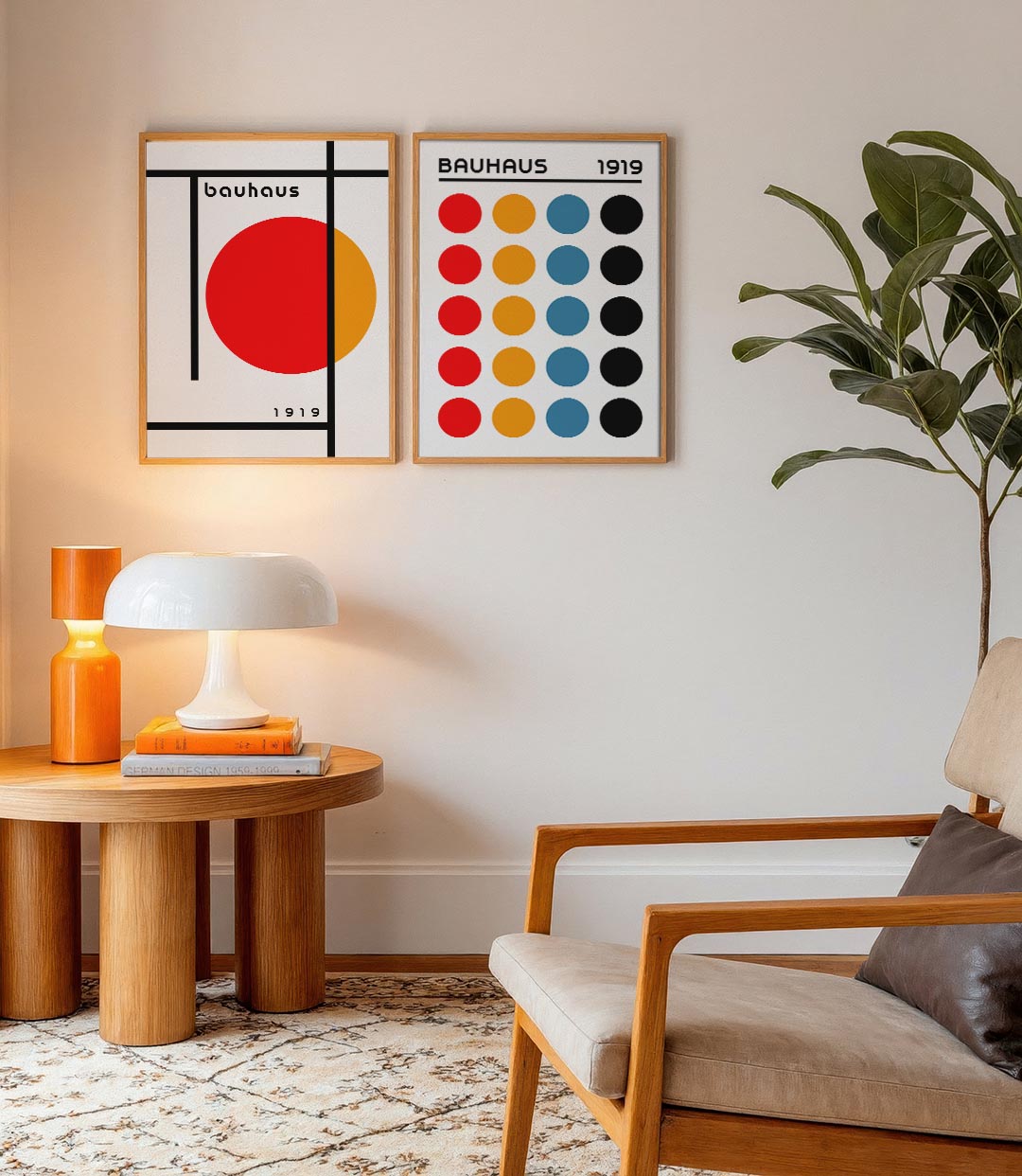 Kleur en lijnenspel Posterset