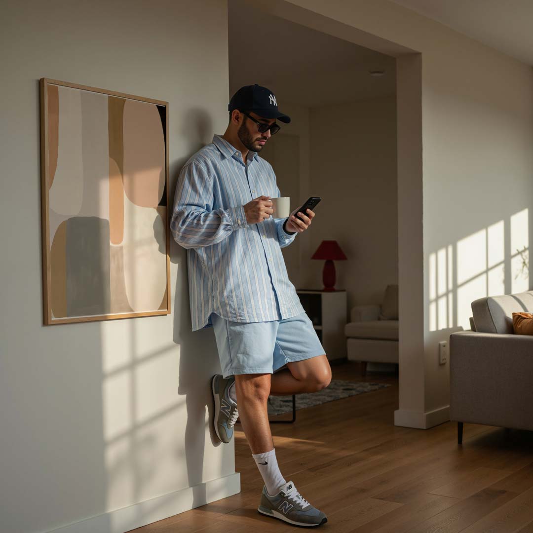 Moderne Abstracte Behangposter-WallArtistic