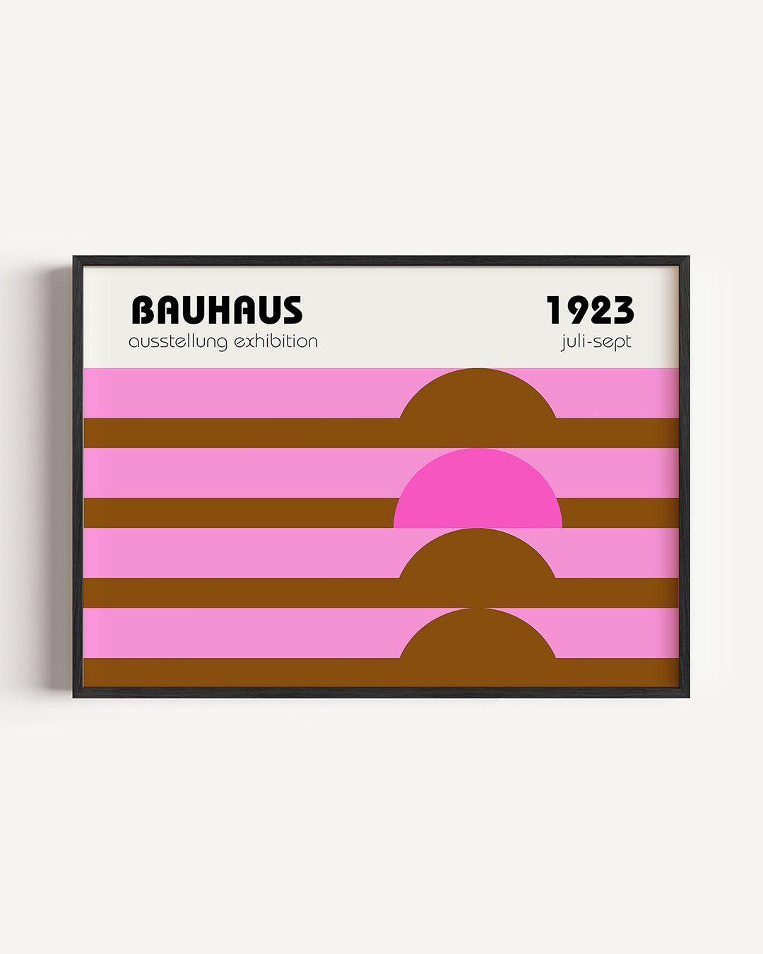 Vormritme en kleur Poster