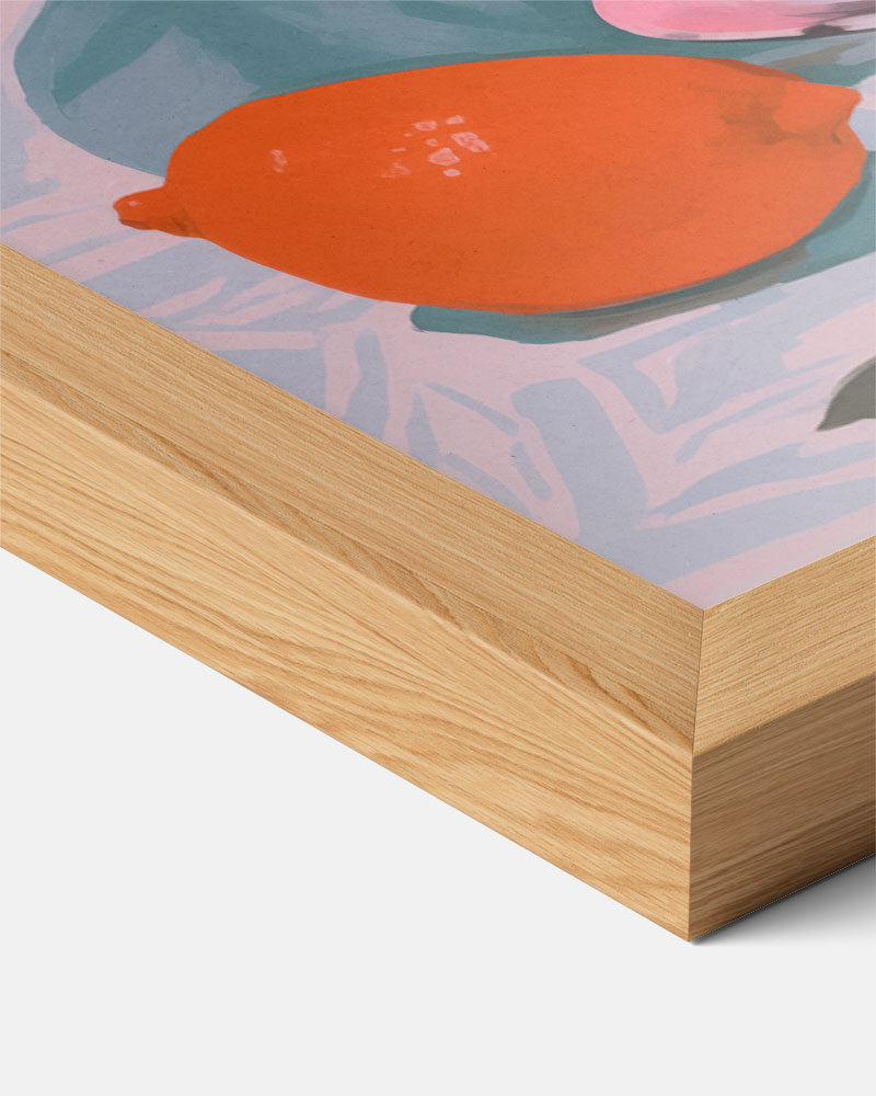 Luxe Oester en Citrus Poster-WallArtistic