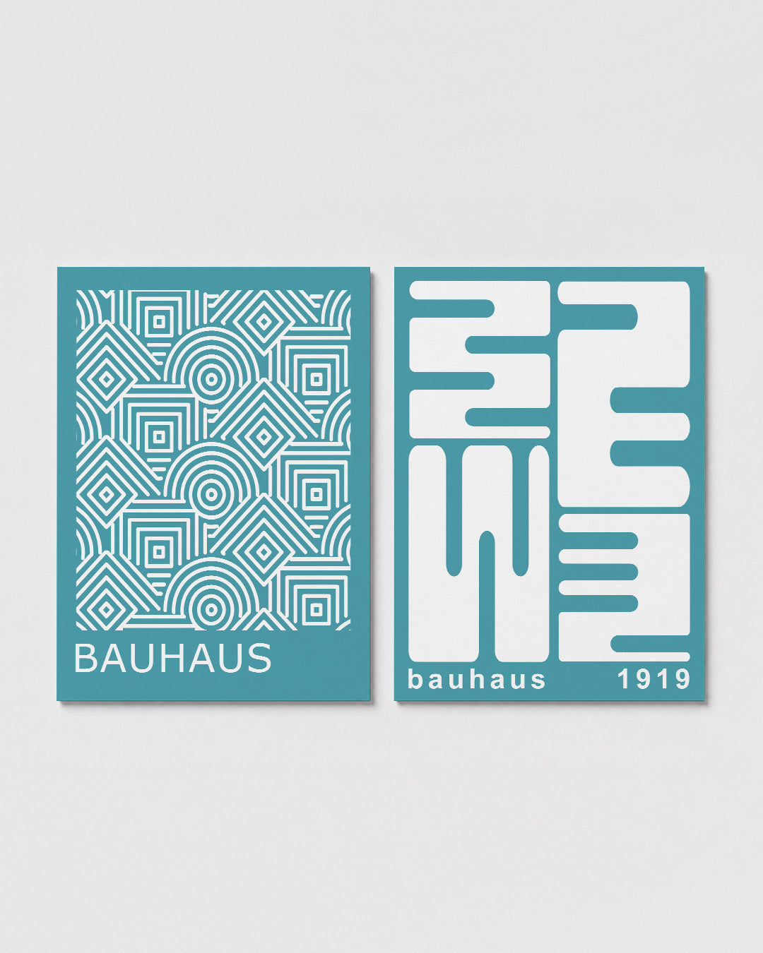 Patroon en lijnen Posterset