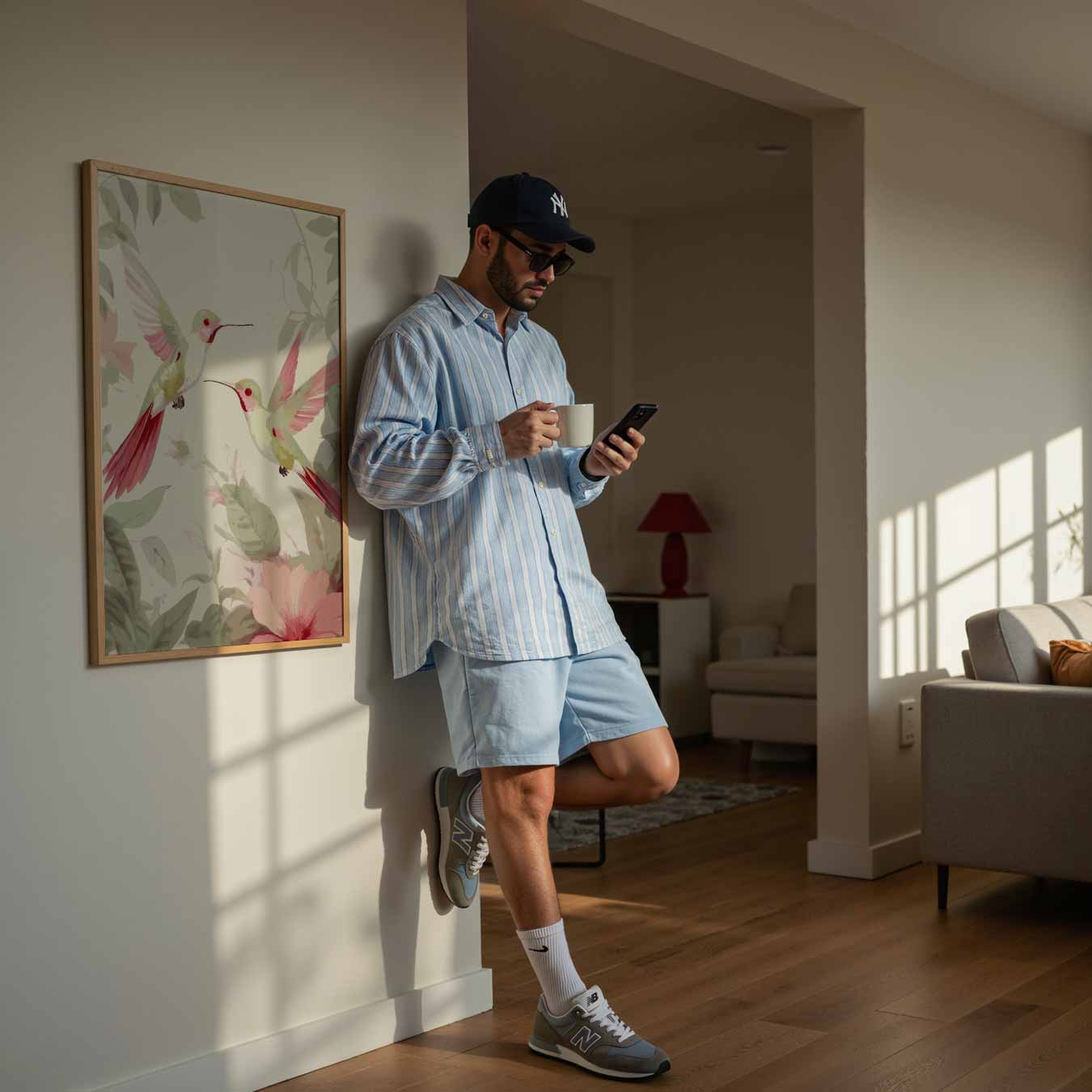 Betoverende Kolibrie Poster-WallArtistic