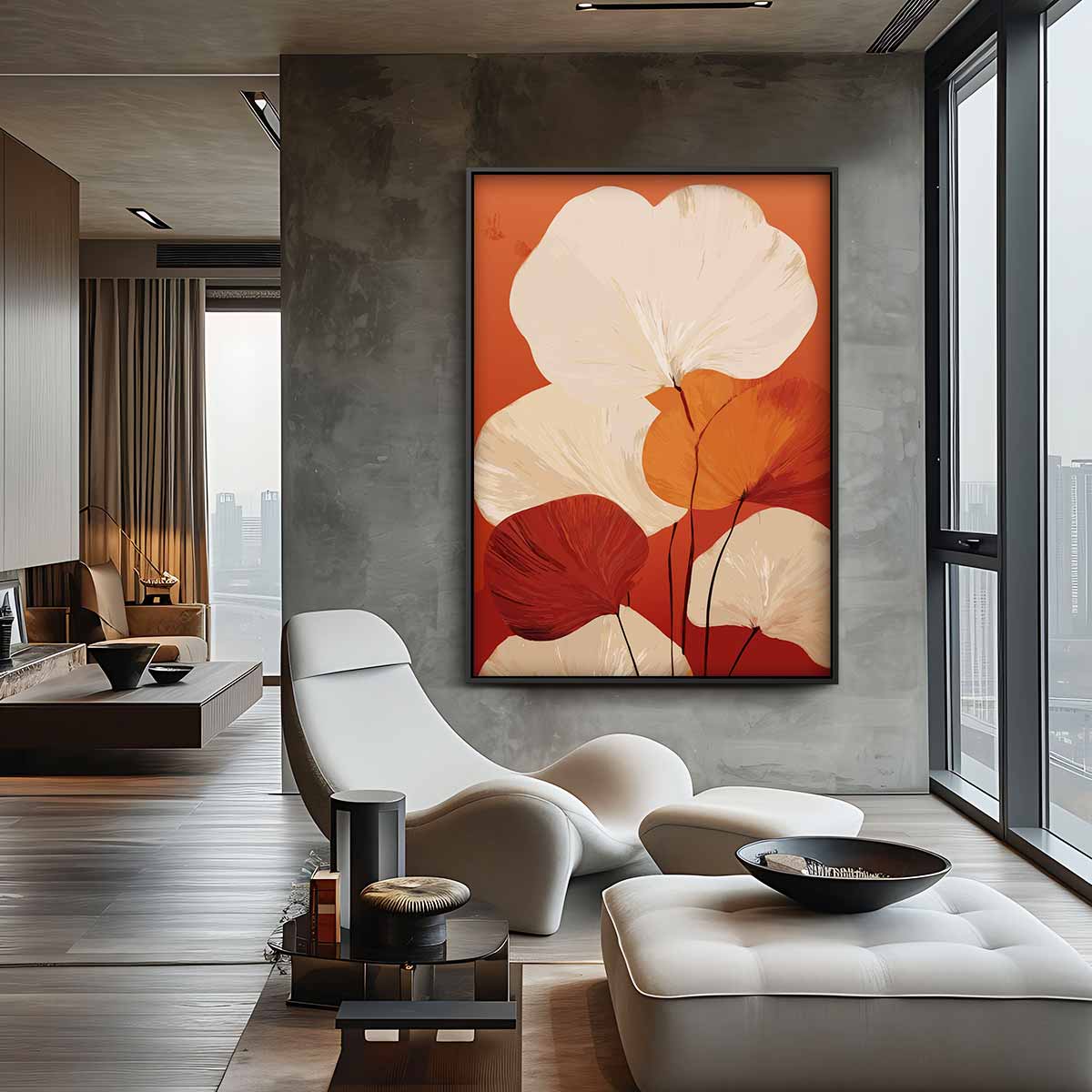 Warmbladige Droom Kunstwerk-canvas-dibond-plexiglas-wanddecoratie-WallArtistic