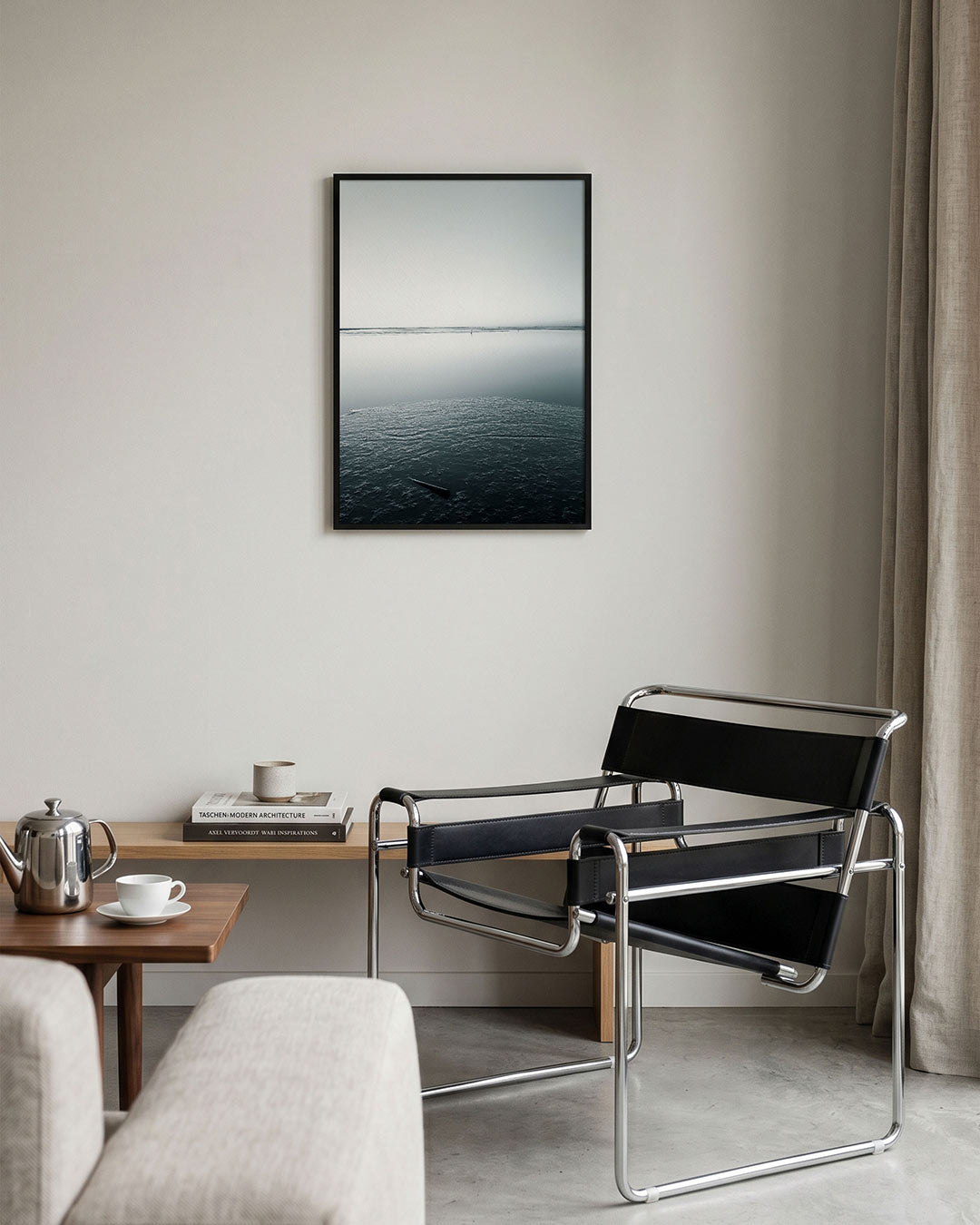 Rustige waterlandschap Poster