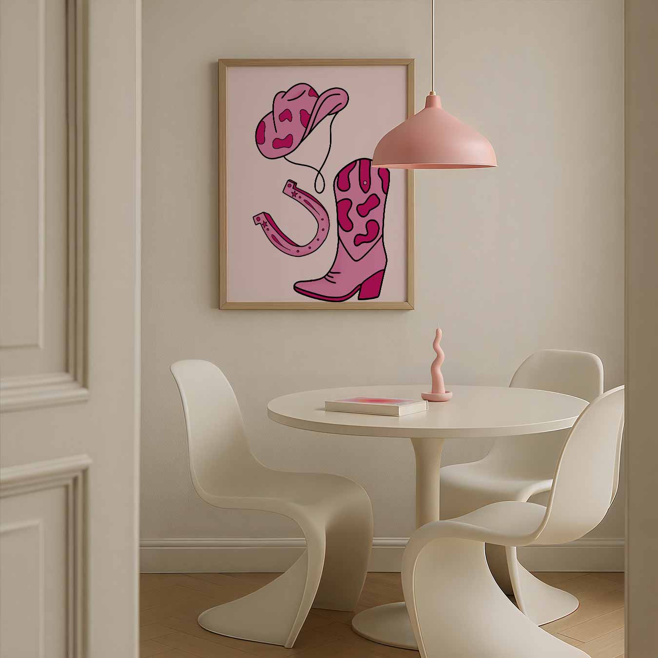 Stoere Western Stijl Poster