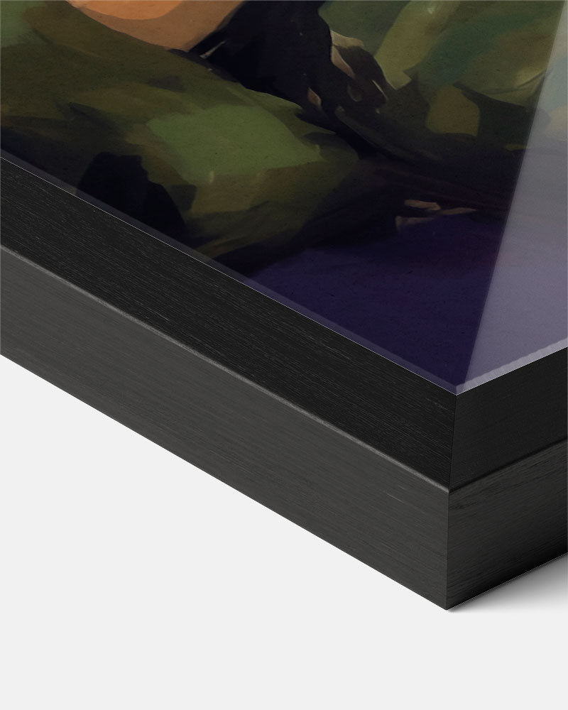 Ontspannende Lezersdroom Poster-WallArtistic