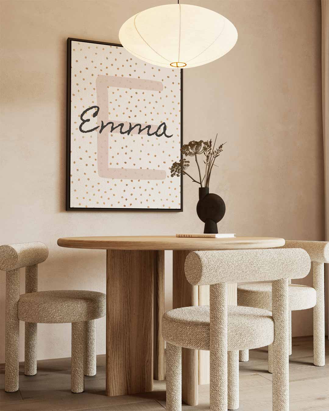 Emma's Puntige Puntjes Kunstwerk-canvas-dibond-plexiglas-wanddecoratie-WallArtistic