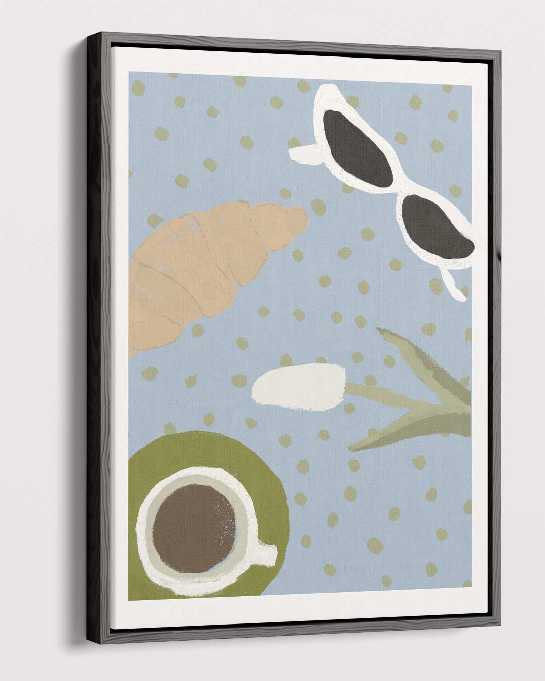 Zomerse Ontspanning Kunstwerk-canvas-dibond-plexiglas-wanddecoratie-WallArtistic