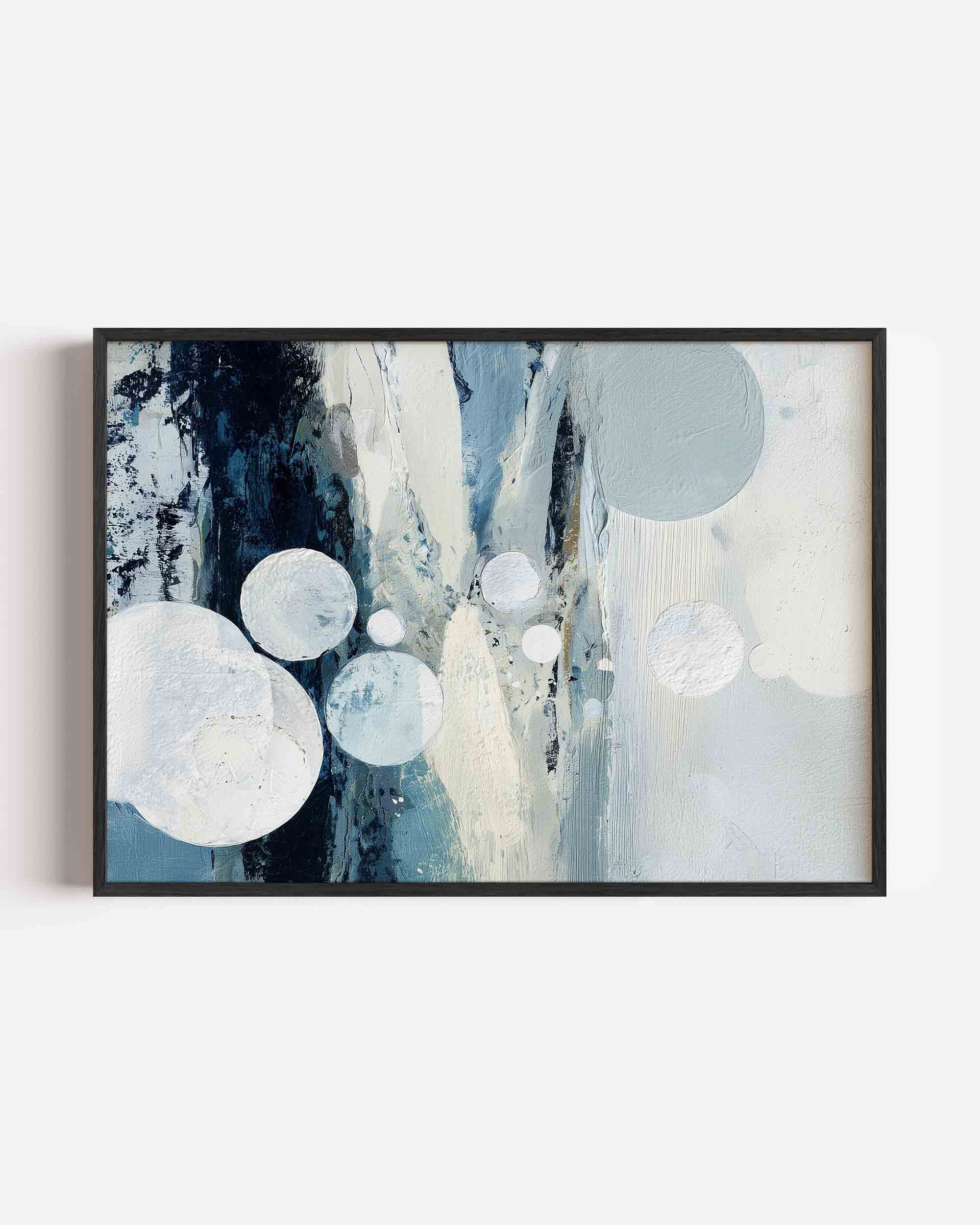 Abstracte cirkels Poster
