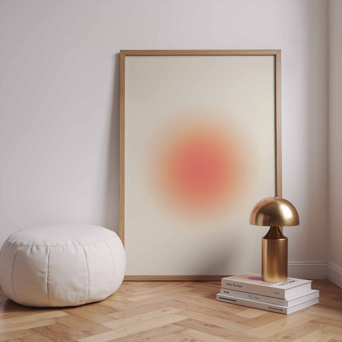 Zonsondergang Pastel Poster