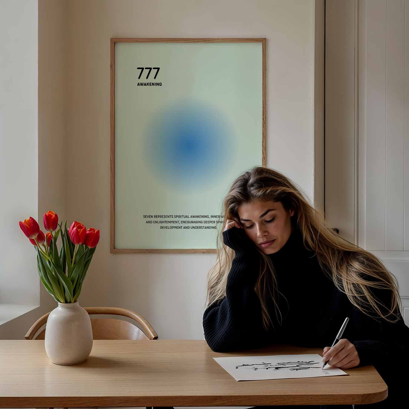 777 Spirituele Ontwaking Poster-WallArtistic