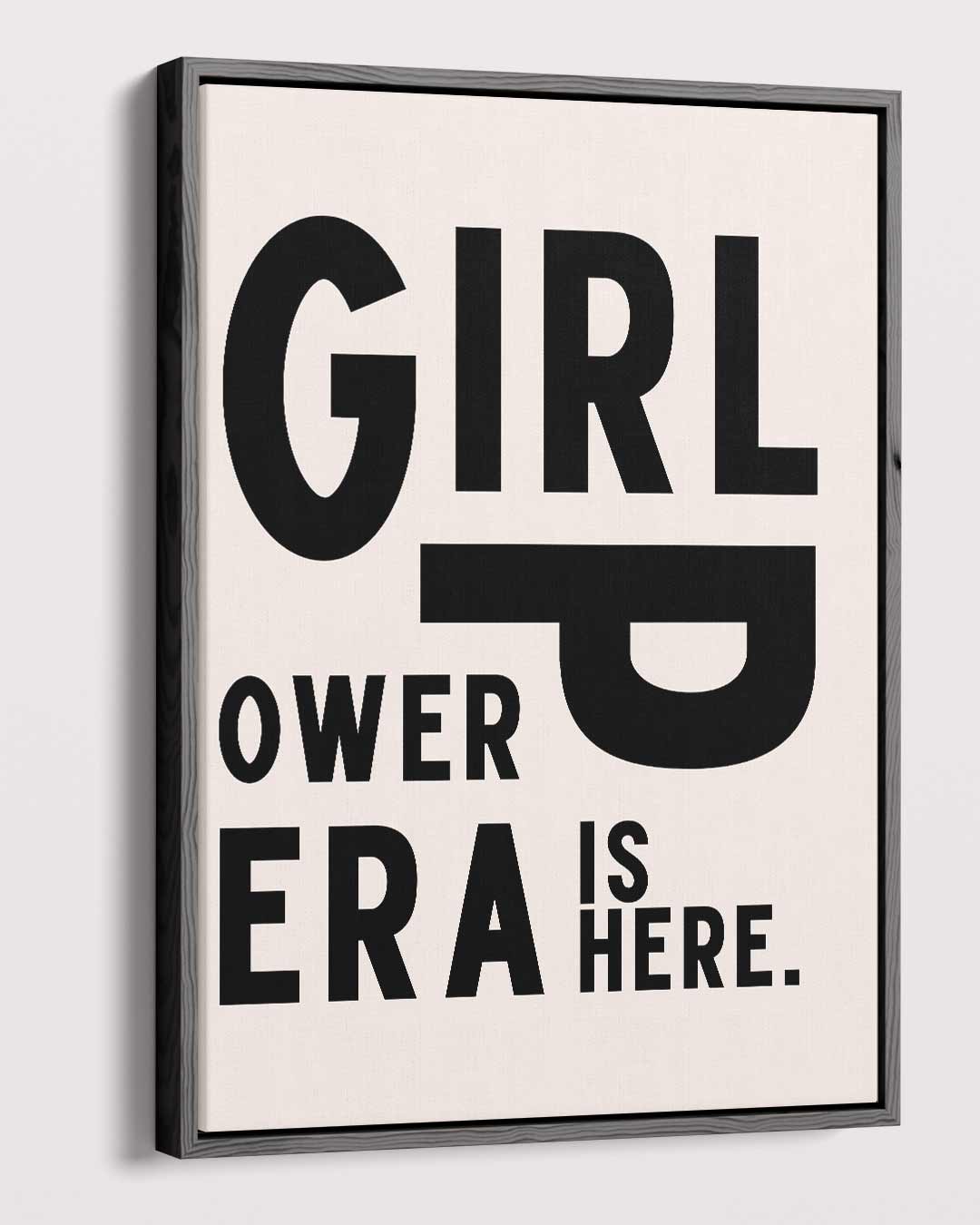 Girl Power Era Poster Kunstwerk-canvas-dibond-plexiglas-wanddecoratie-WallArtistic