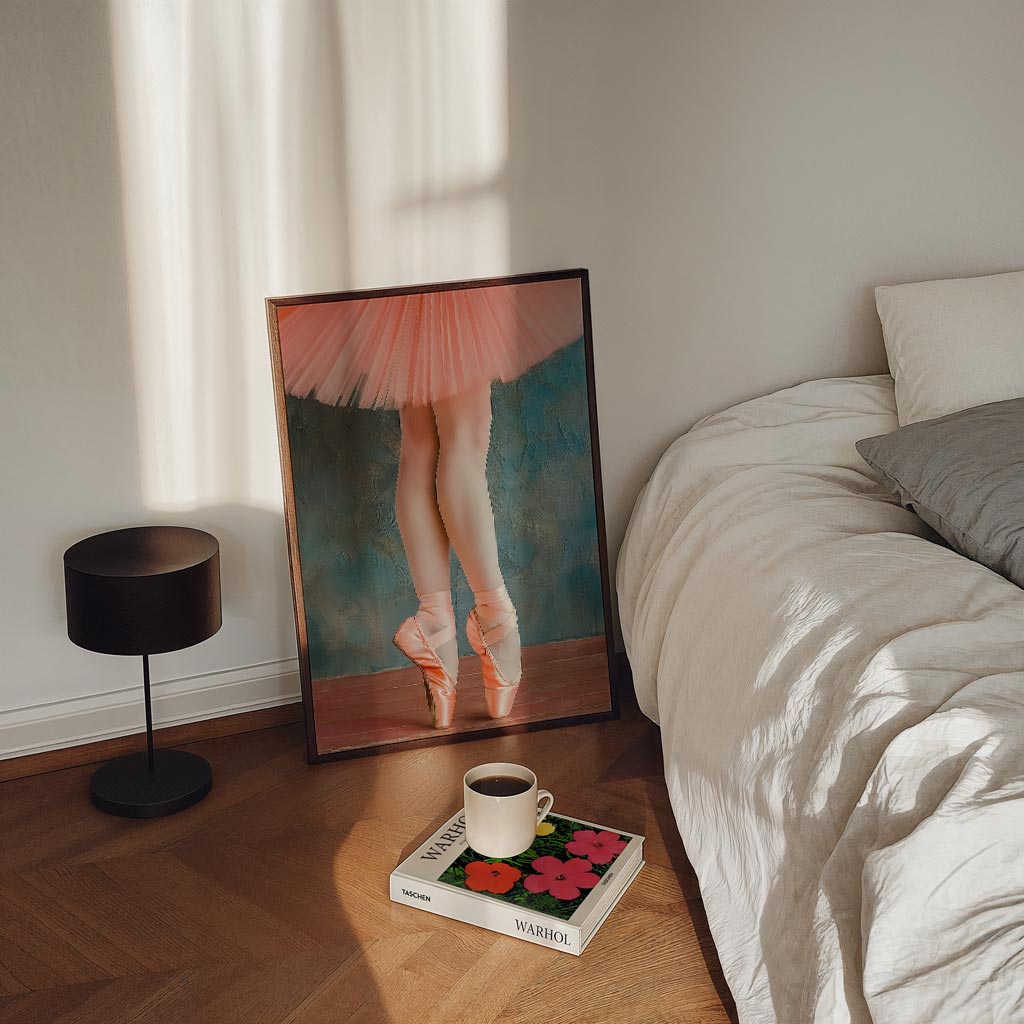 Elegante Balletschoonheid Poster
