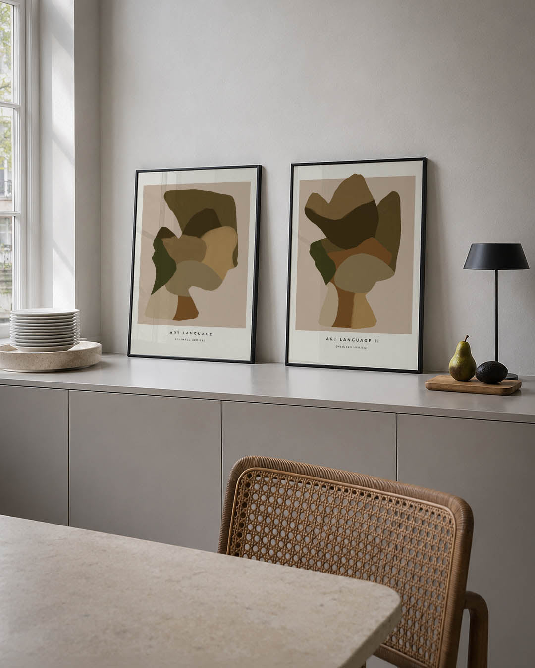 Vorm en kleur Posterset