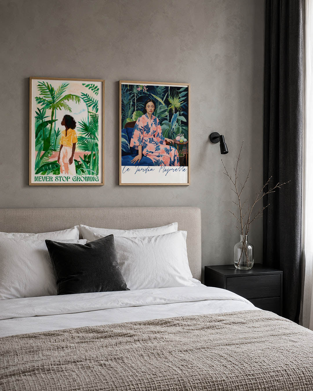 Groene groei inspiratie Posterset
