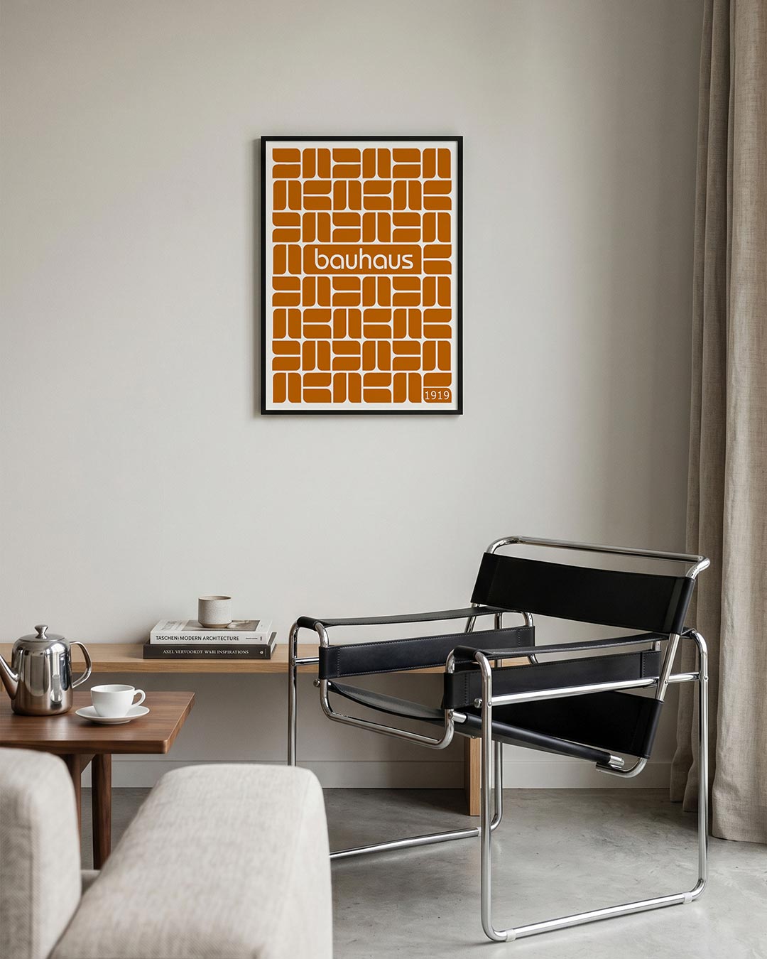 Vormritme en kleur Poster