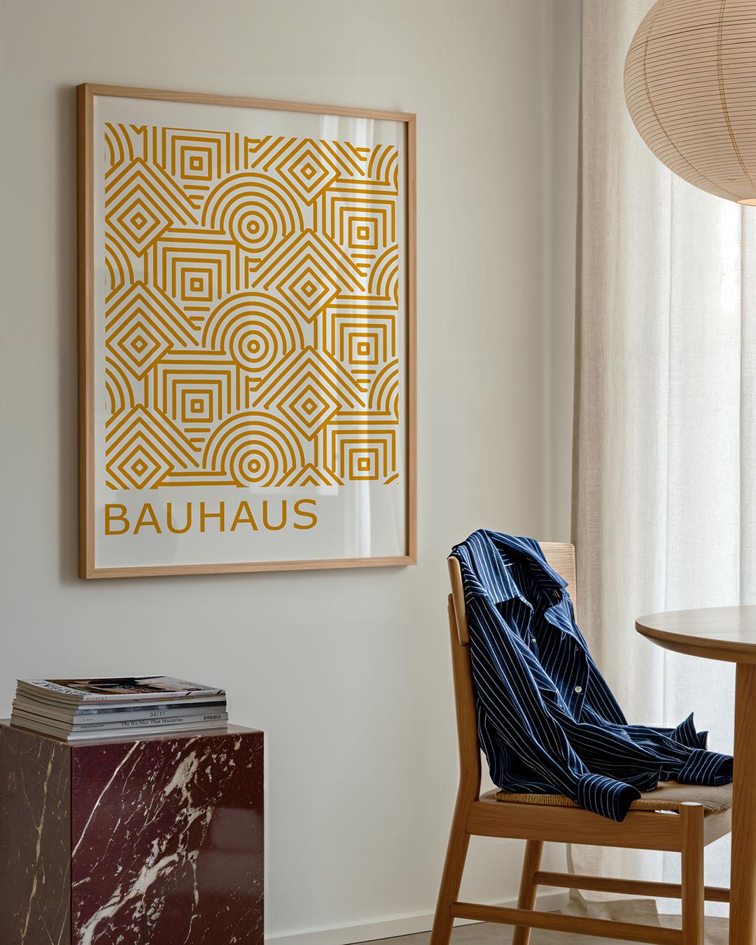 Lijnen en patronen Poster