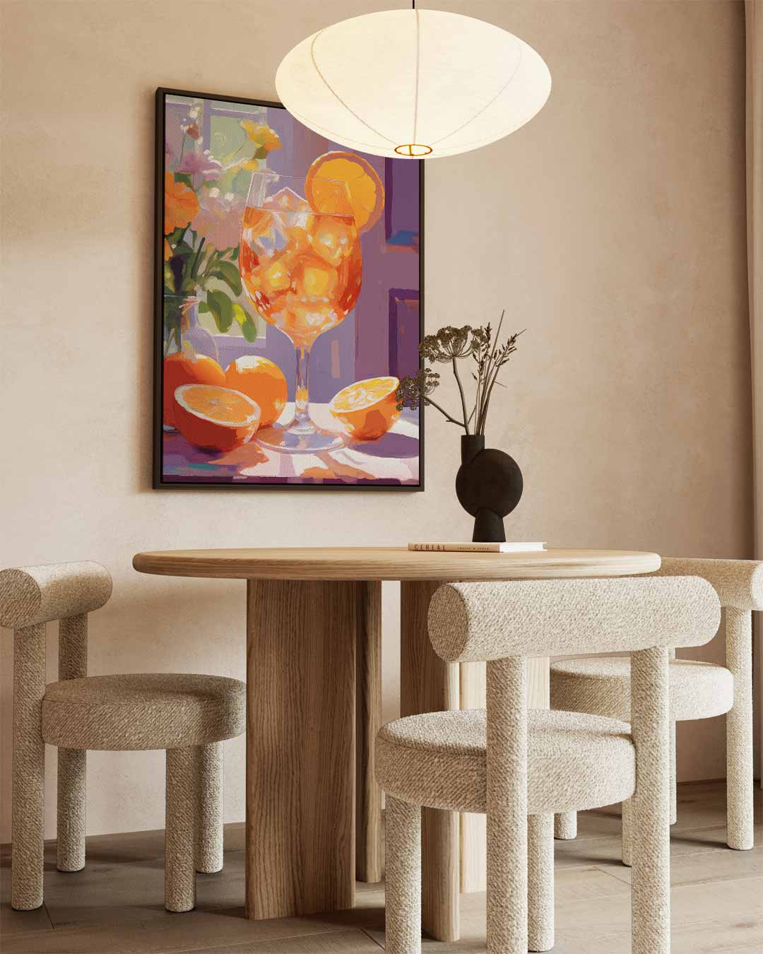 Zomerse Citrus Verfrissing Kunstwerk-canvas-dibond-plexiglas-wanddecoratie-WallArtistic