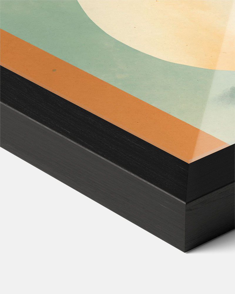 Moderne Peer Kunstposter-WallArtistic