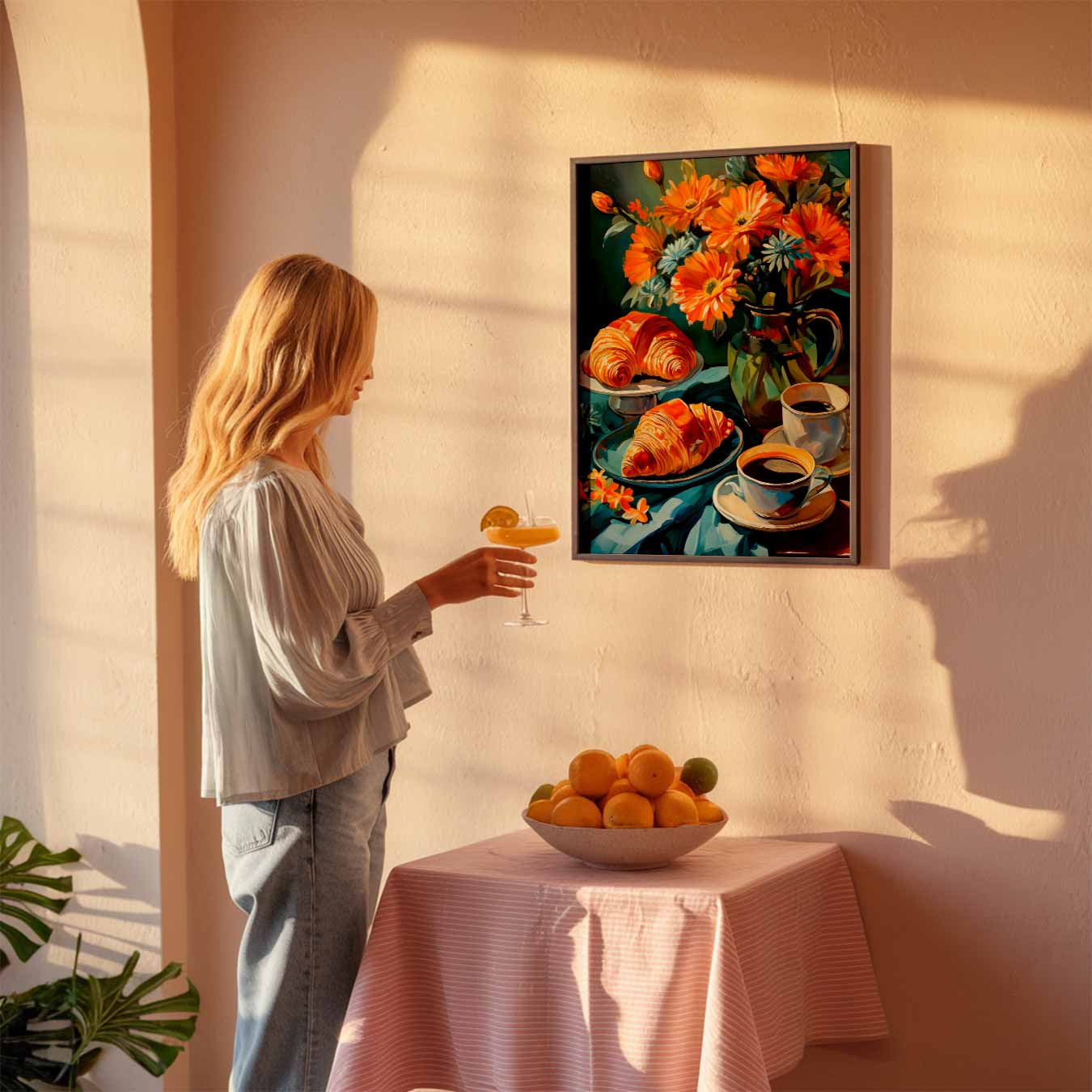 Rustieke Ontbijt Sfeerposter-WallArtistic