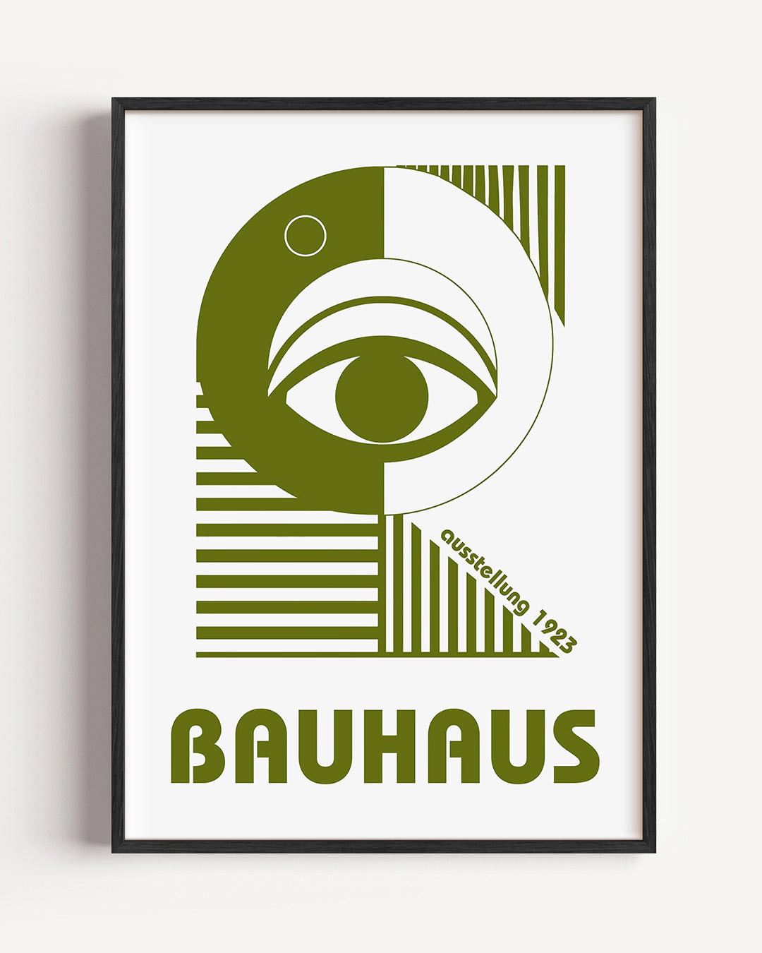 Oog en lijnen Poster