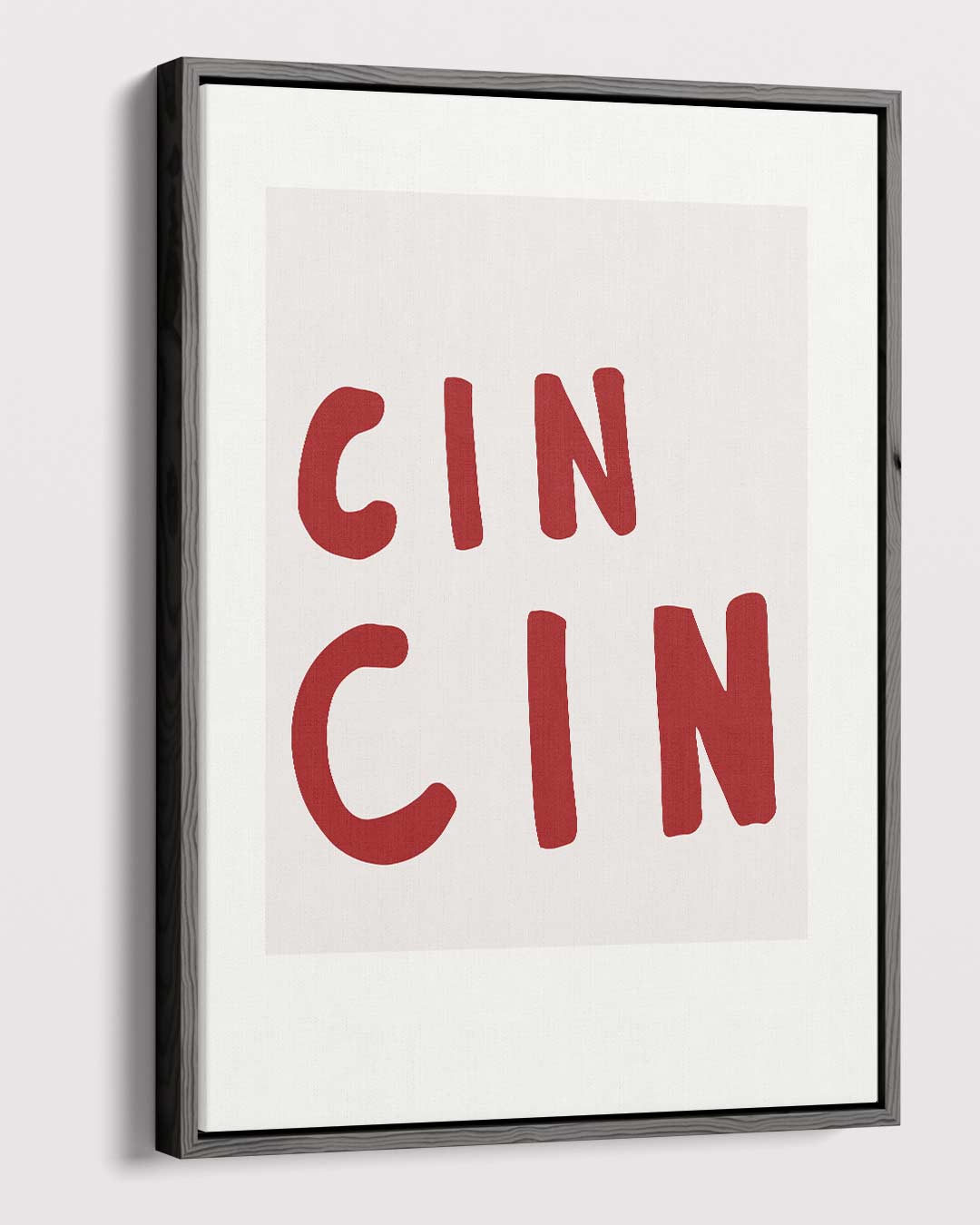 Cheers! Typography Poster