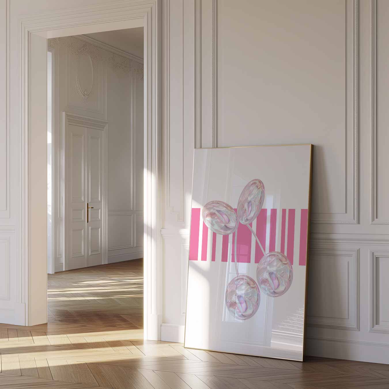 Glanzend Kersen Avontuur Poster