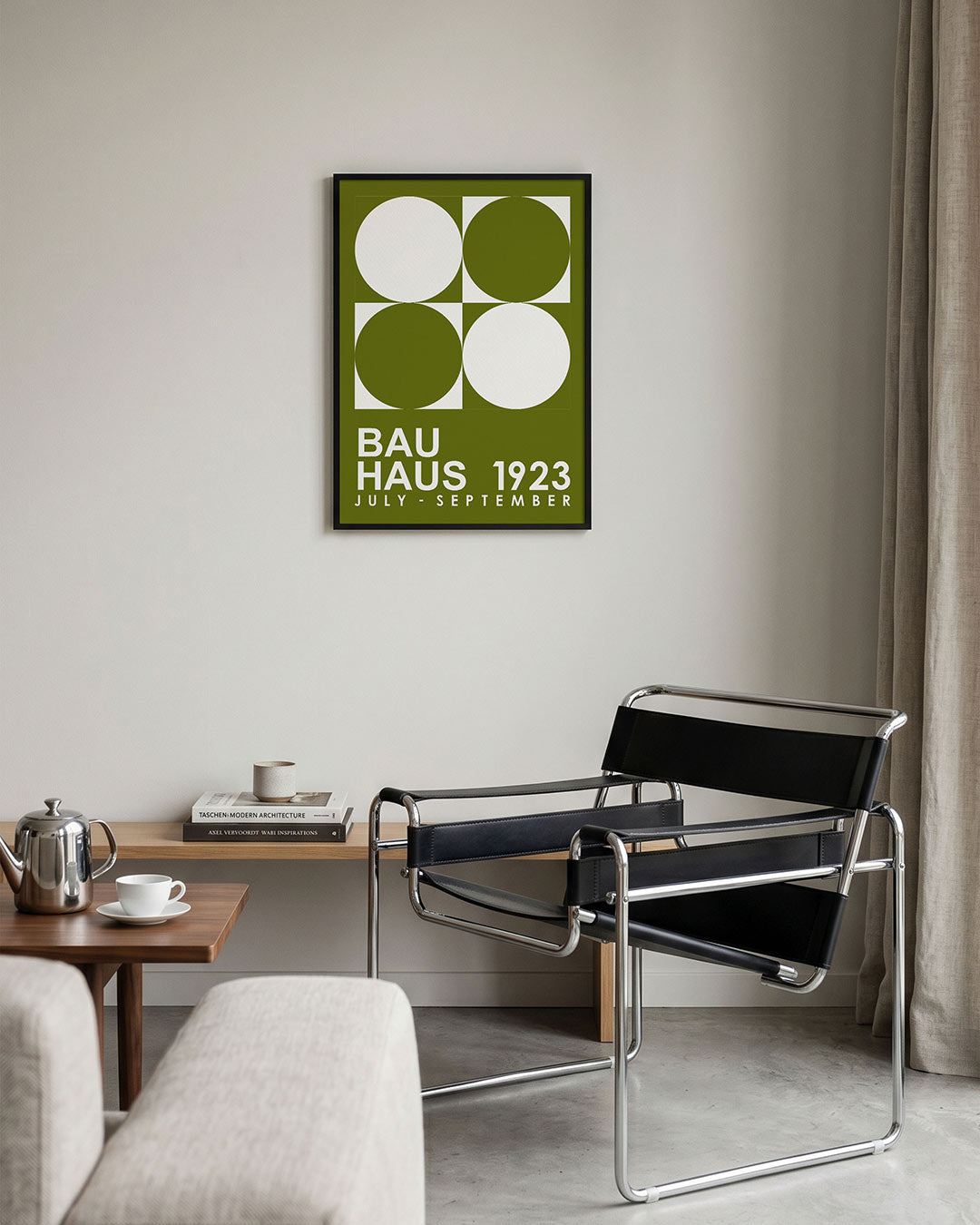Cirkel en vierkant Poster