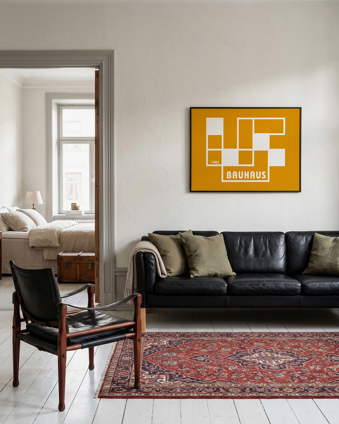 Vorm en kleurvlakken Poster