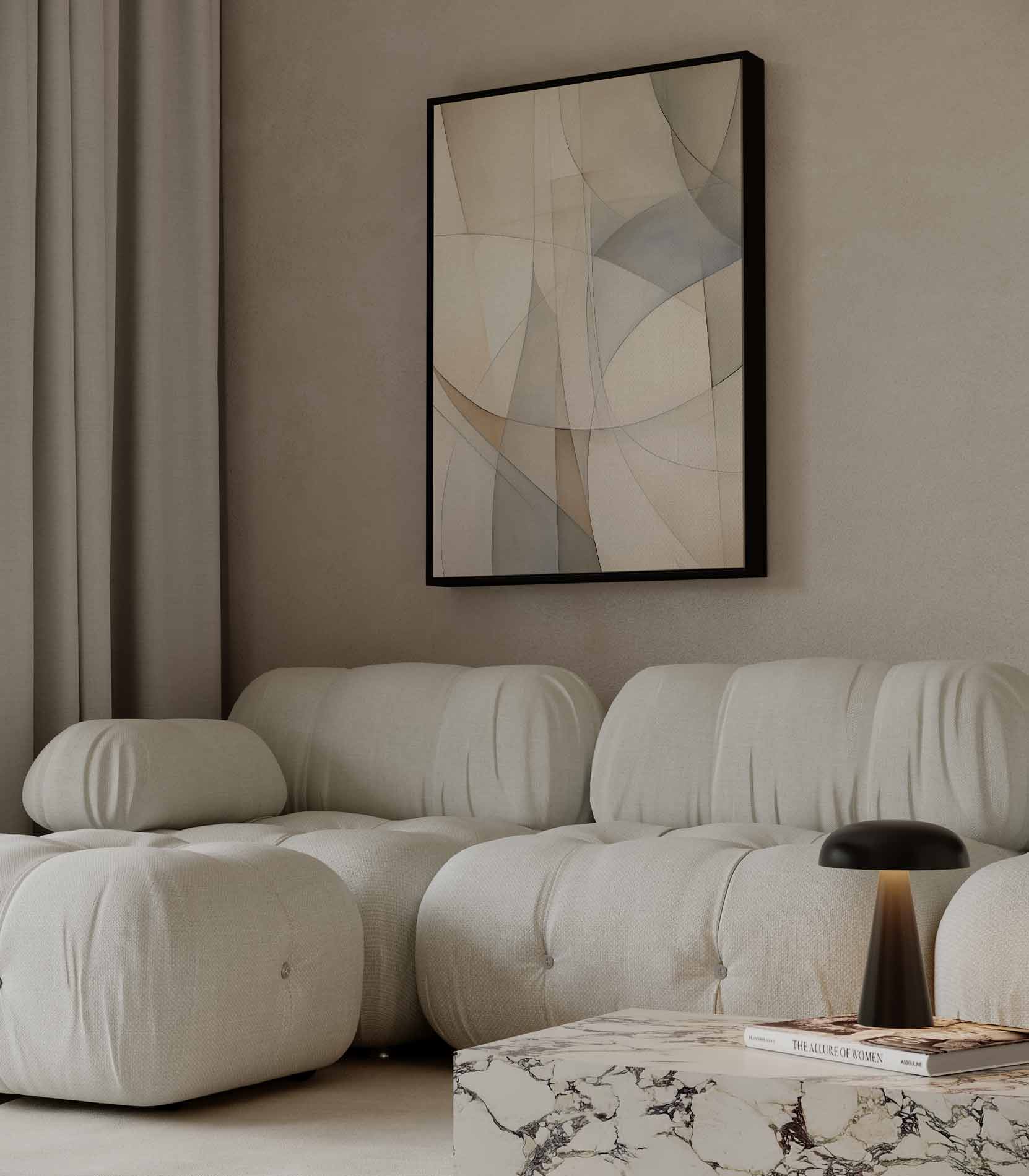 Eindeloze Cura Kunstwerk-canvas-dibond-plexiglas-wanddecoratie-WallArtistic