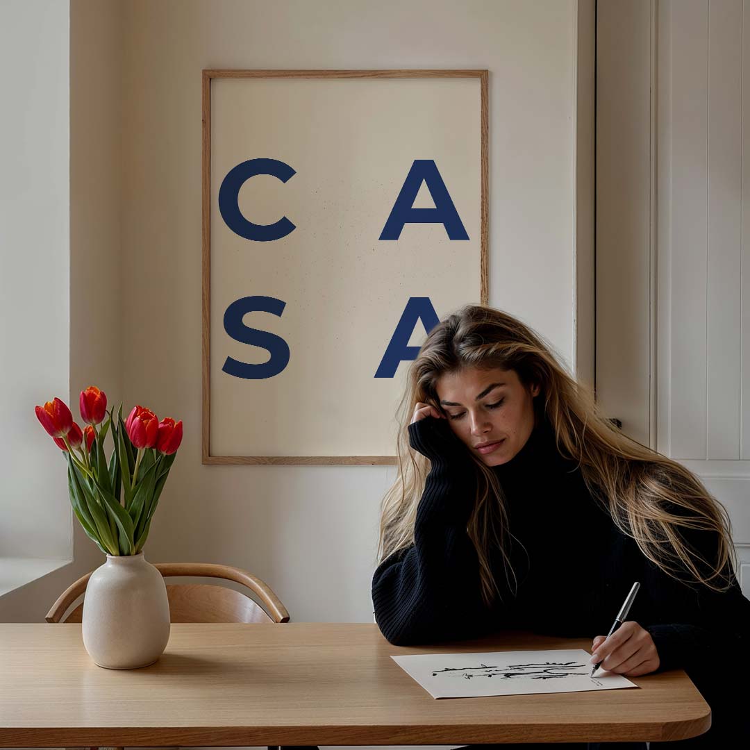 Stijlvolle CASA Poster-WallArtistic
