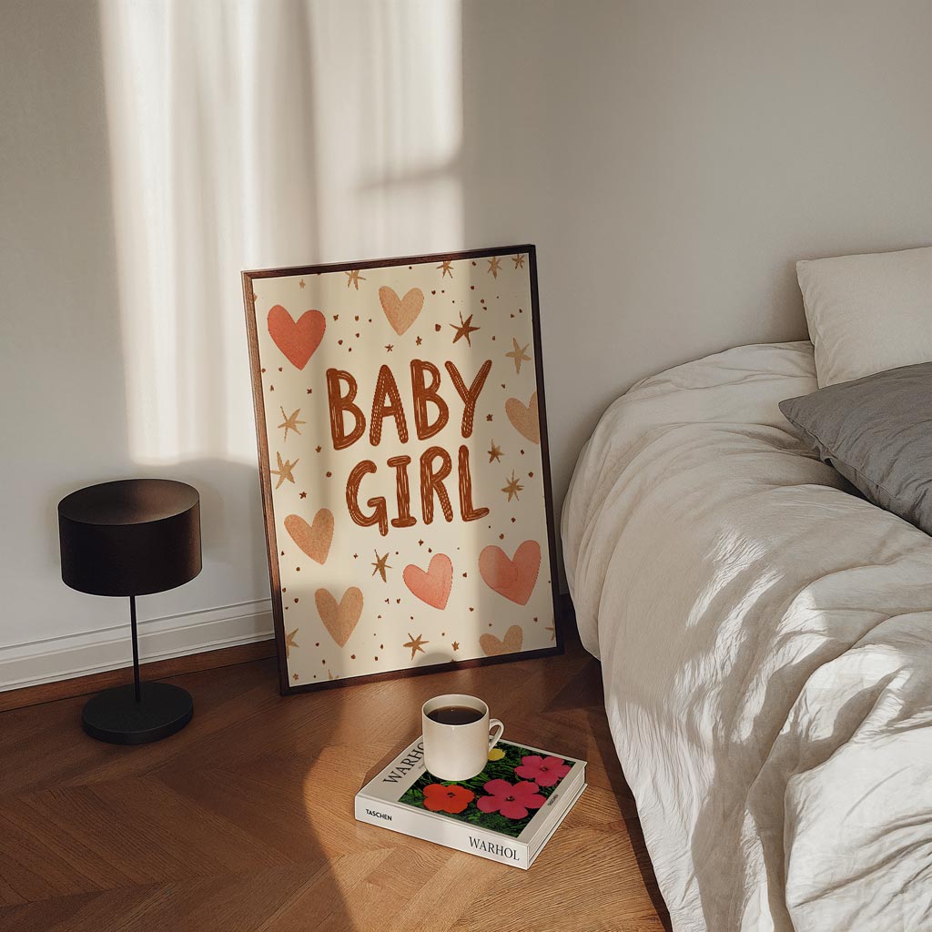 Baby Girl Poster-WallArtistic