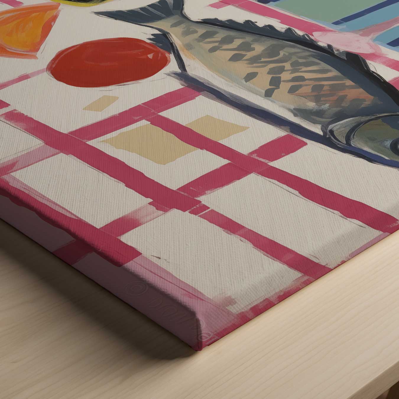 Mediterrane Tafereel Kunstwerk-canvas-dibond-plexiglas-wanddecoratie-WallArtistic