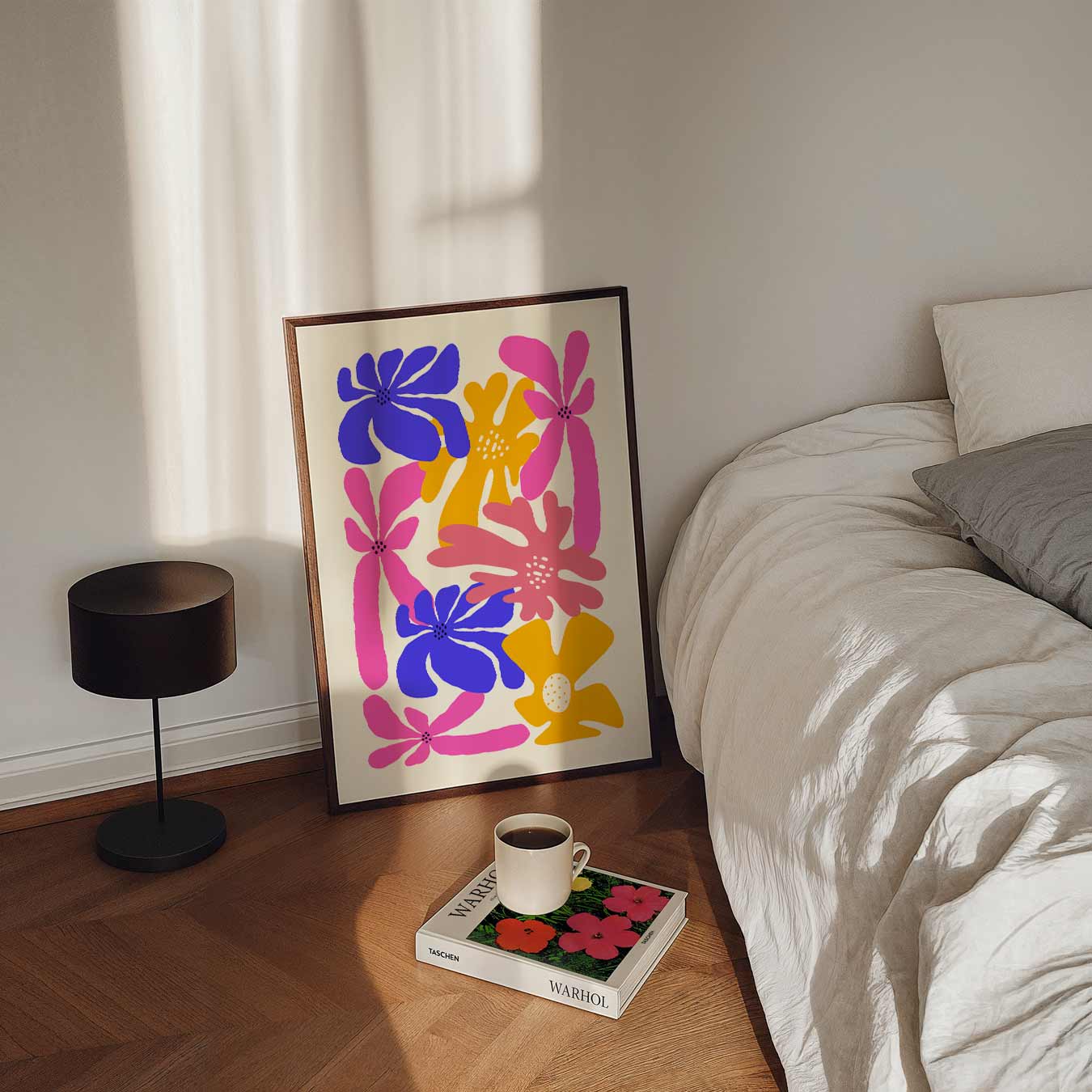 Kleurrijke Bloemenposter