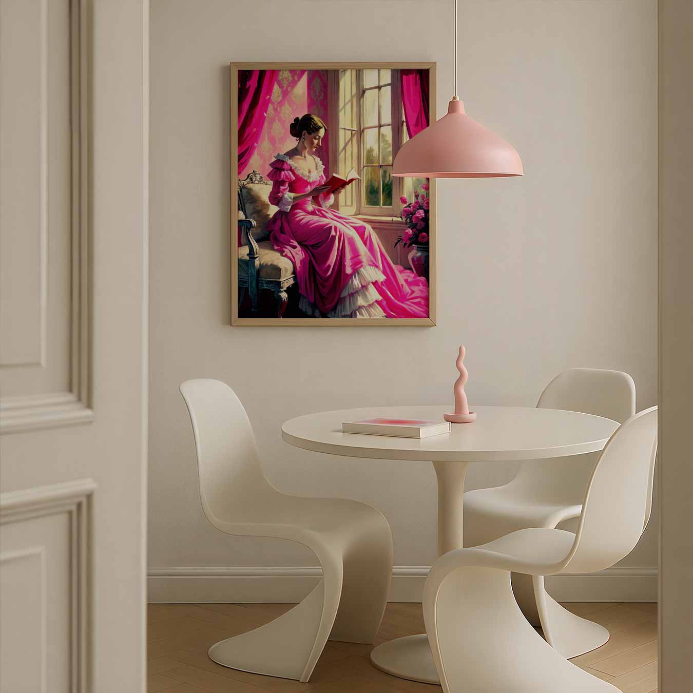Dromerige Leeshoek Poster
