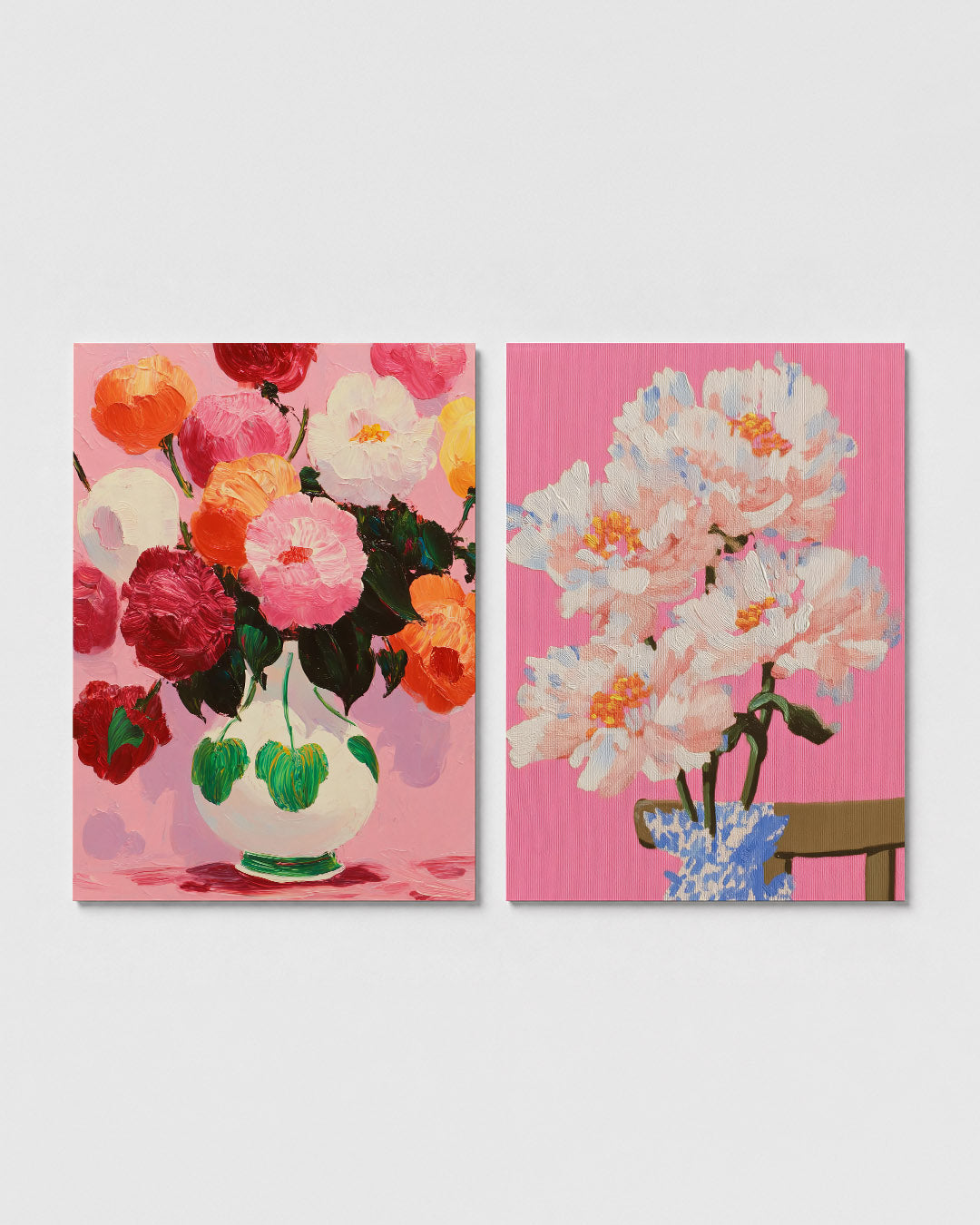 Bloemrijke kleurexplosie Posterset