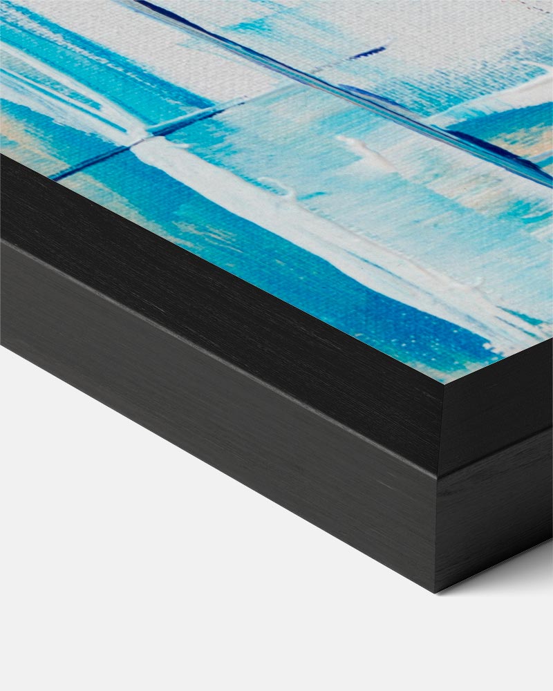 Kleurrijke Abstracte Expressie Poster-WallArtistic