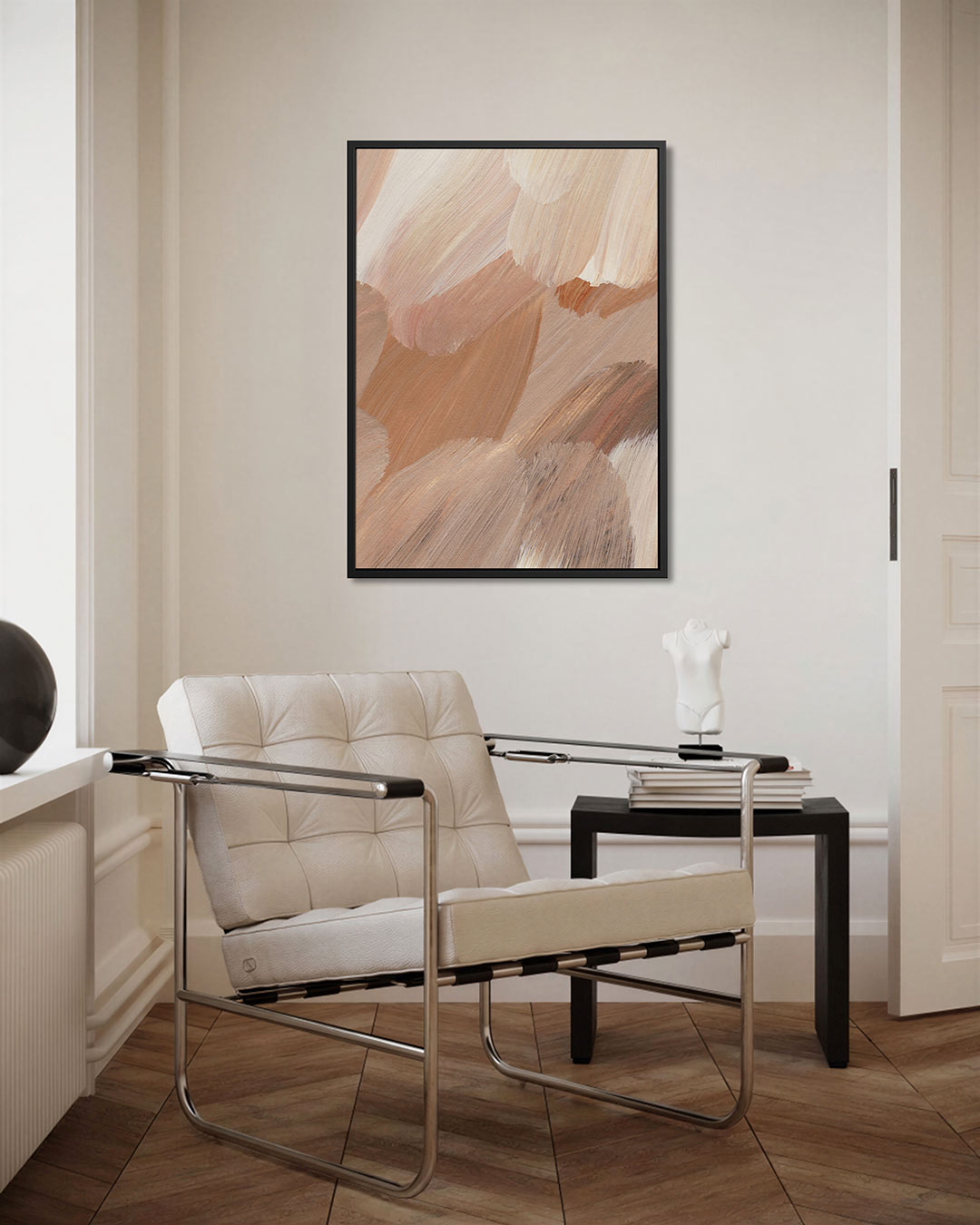 Zachte penseelstreken Kunstwerk
