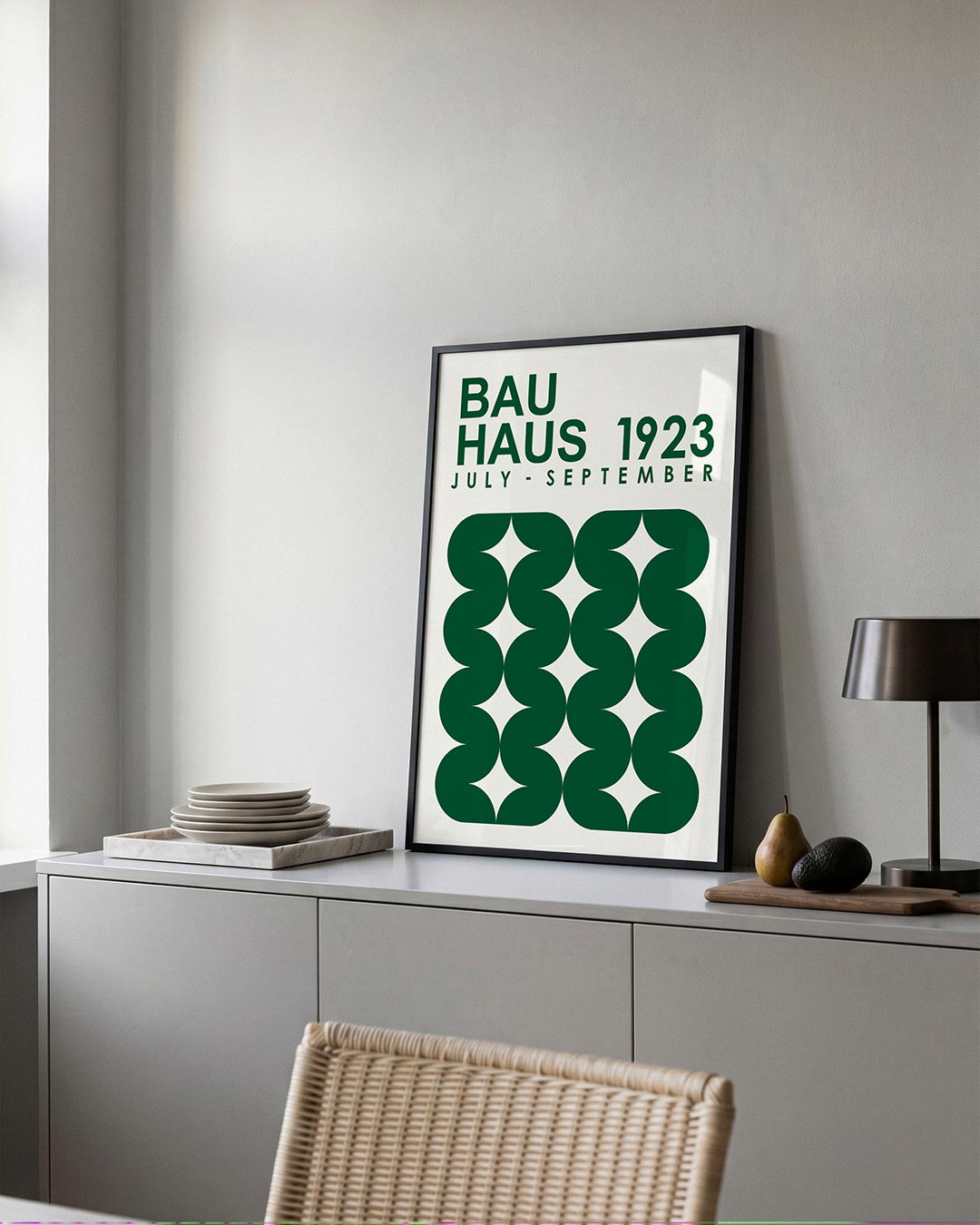 Vormritme en kleur Poster