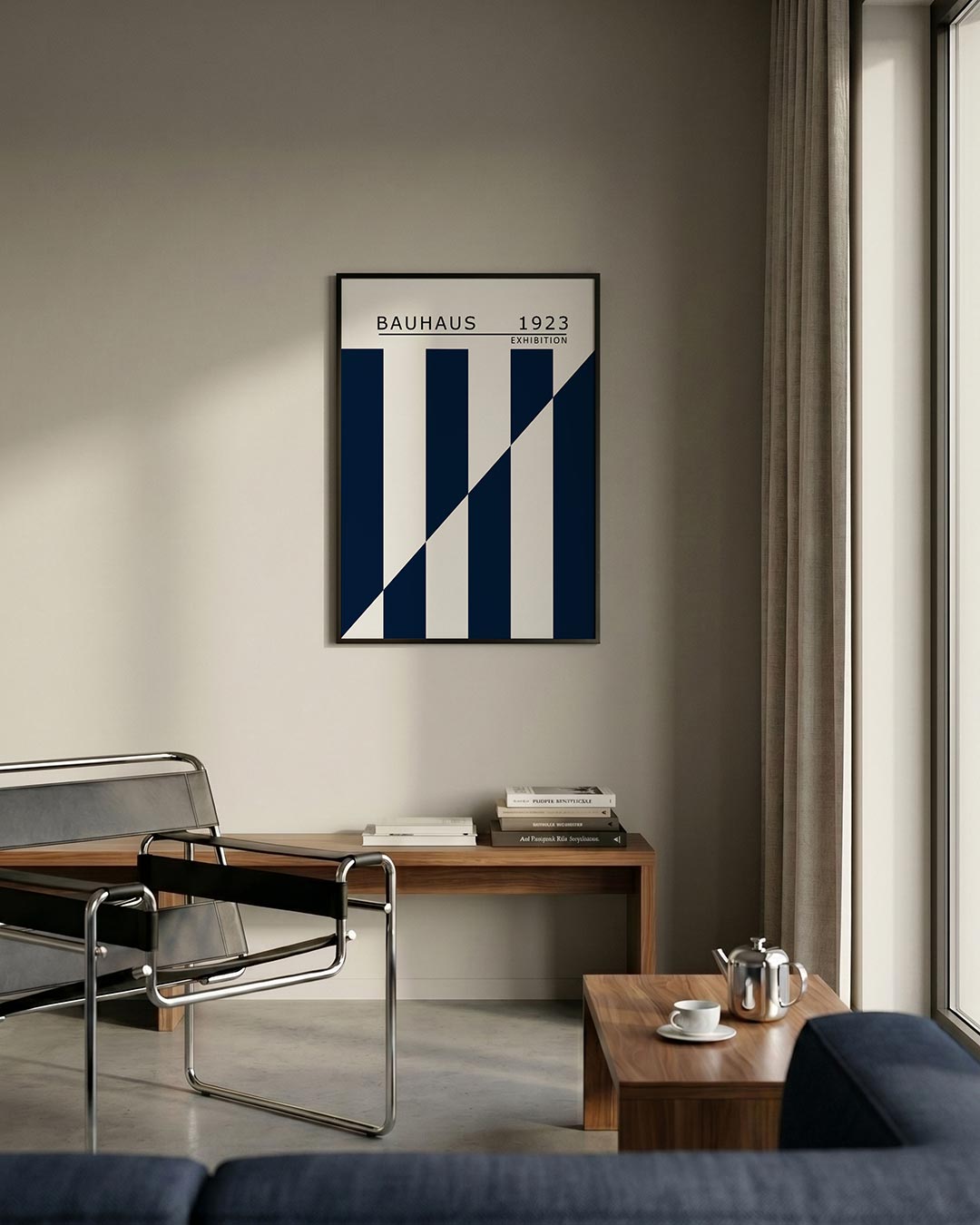 Lijnen en vlakken Poster