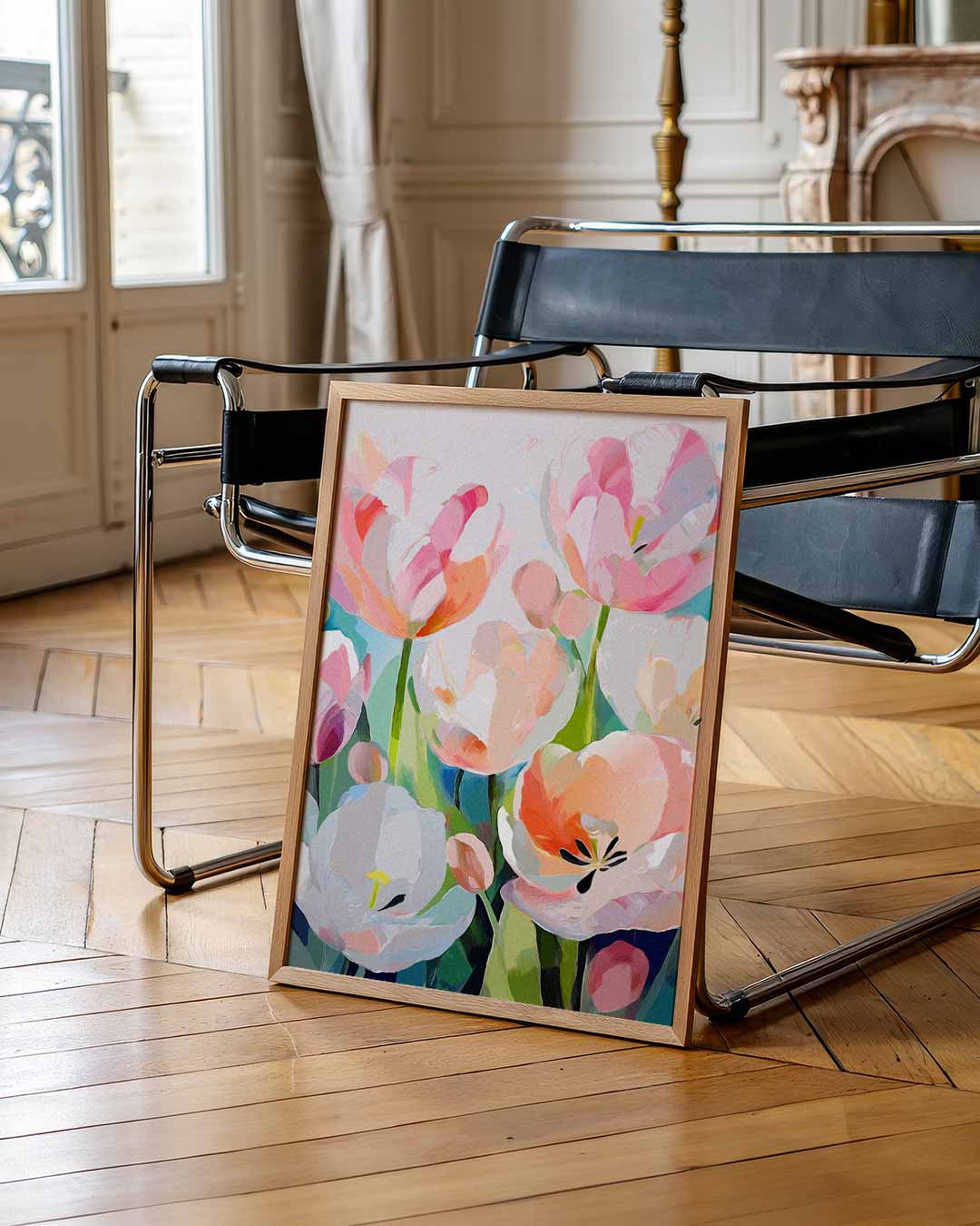 Kleurvolle Bloemenpracht Poster-WallArtistic