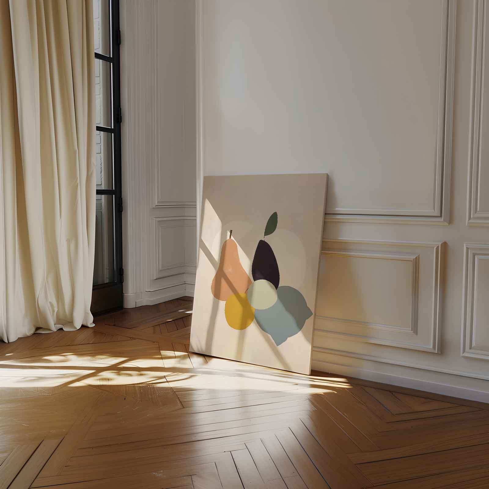 Abstracte Vruchtenexplosie Kunstwerk-canvas-dibond-plexiglas-wanddecoratie-WallArtistic