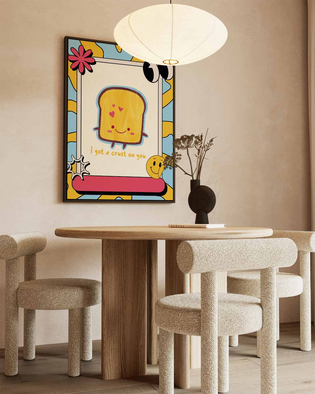 Liefdesbroodje Kunstwerk-canvas-dibond-plexiglas-wanddecoratie-WallArtistic