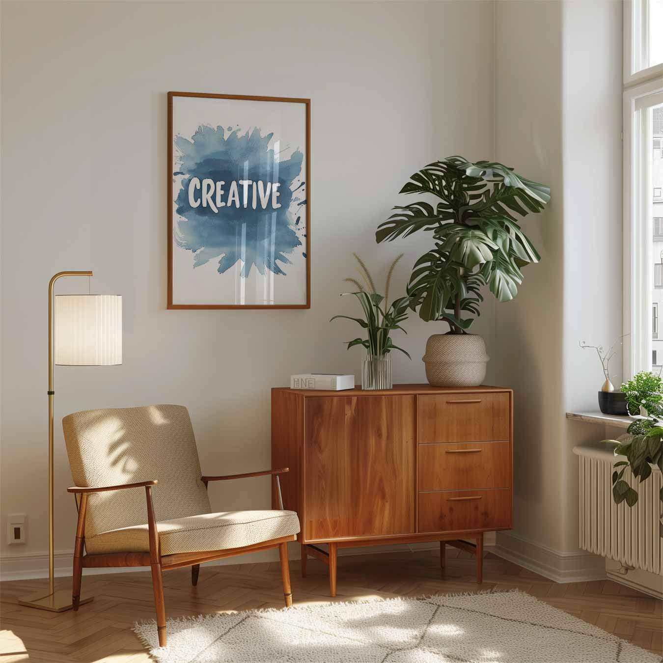 Inspirerende Creativiteit Poster